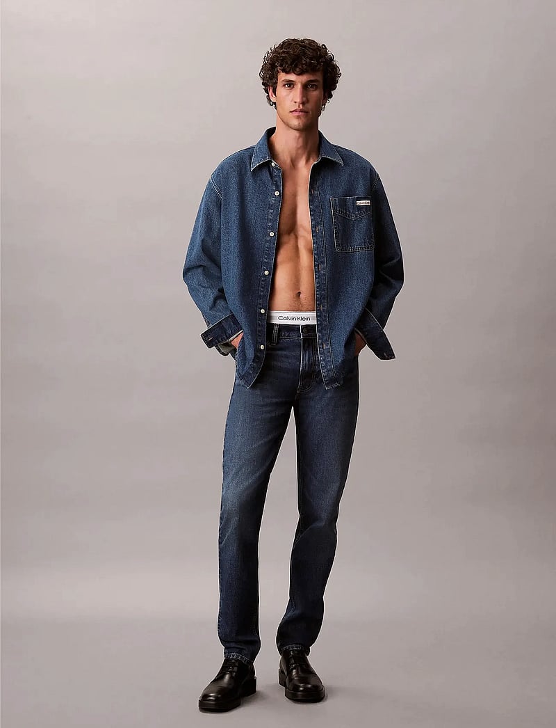 Calvin Klein Jeans - SLIM TAPER SAHARA SAND JEAN - tapered jeans - sahara sand - 0