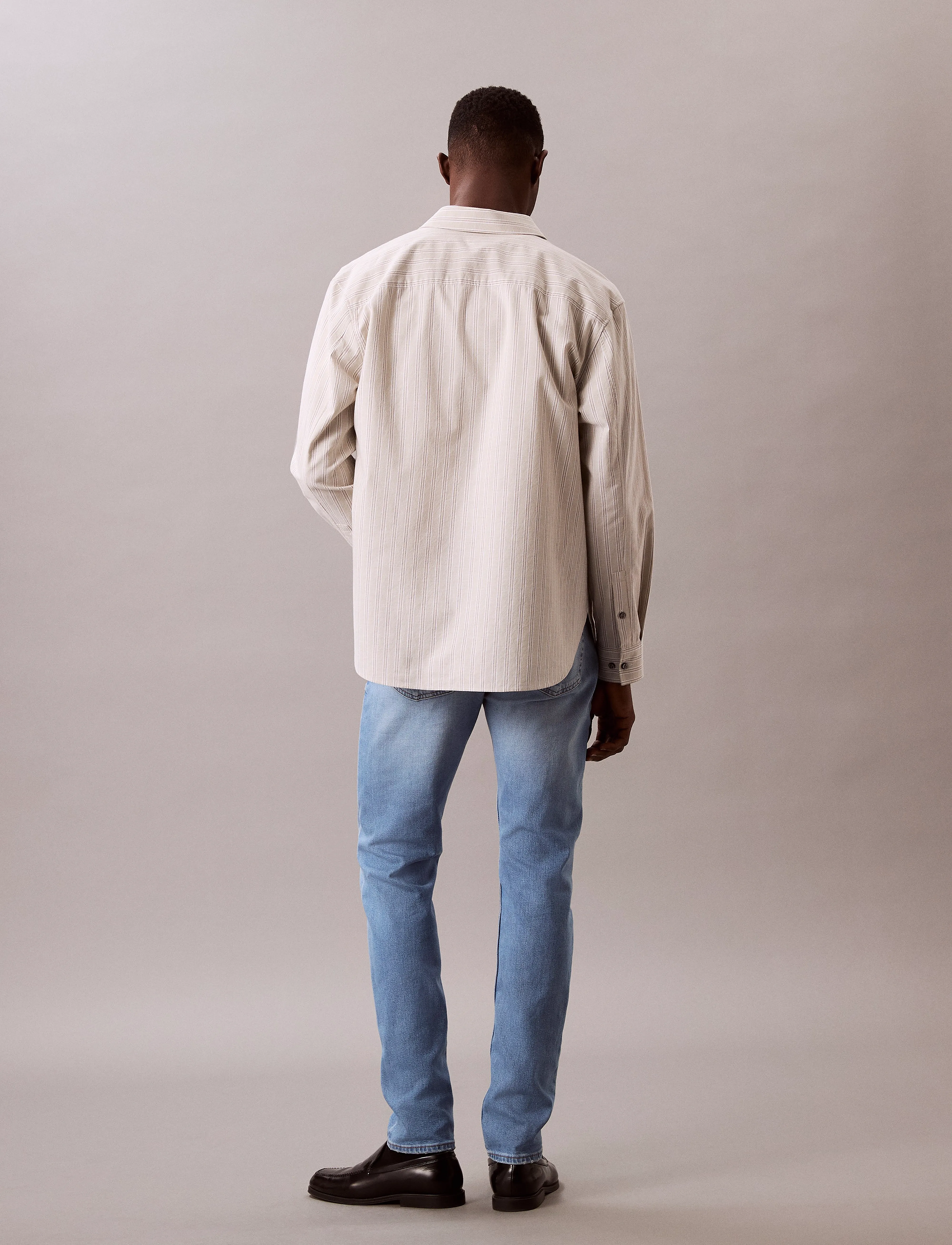 Calvin Klein Jeans - SLIM TAPER ARROW STONE JEAN REGE - slim jeans - arrow stone - 4