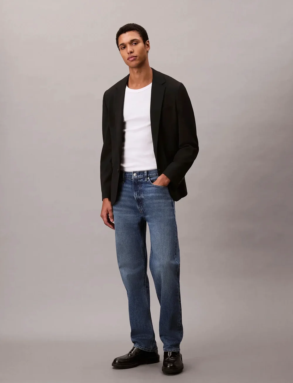 Calvin Klein Jeans - STNDRD STRGHT TINTED CK STONE JE - regular jeans - tinted ck stone - 0
