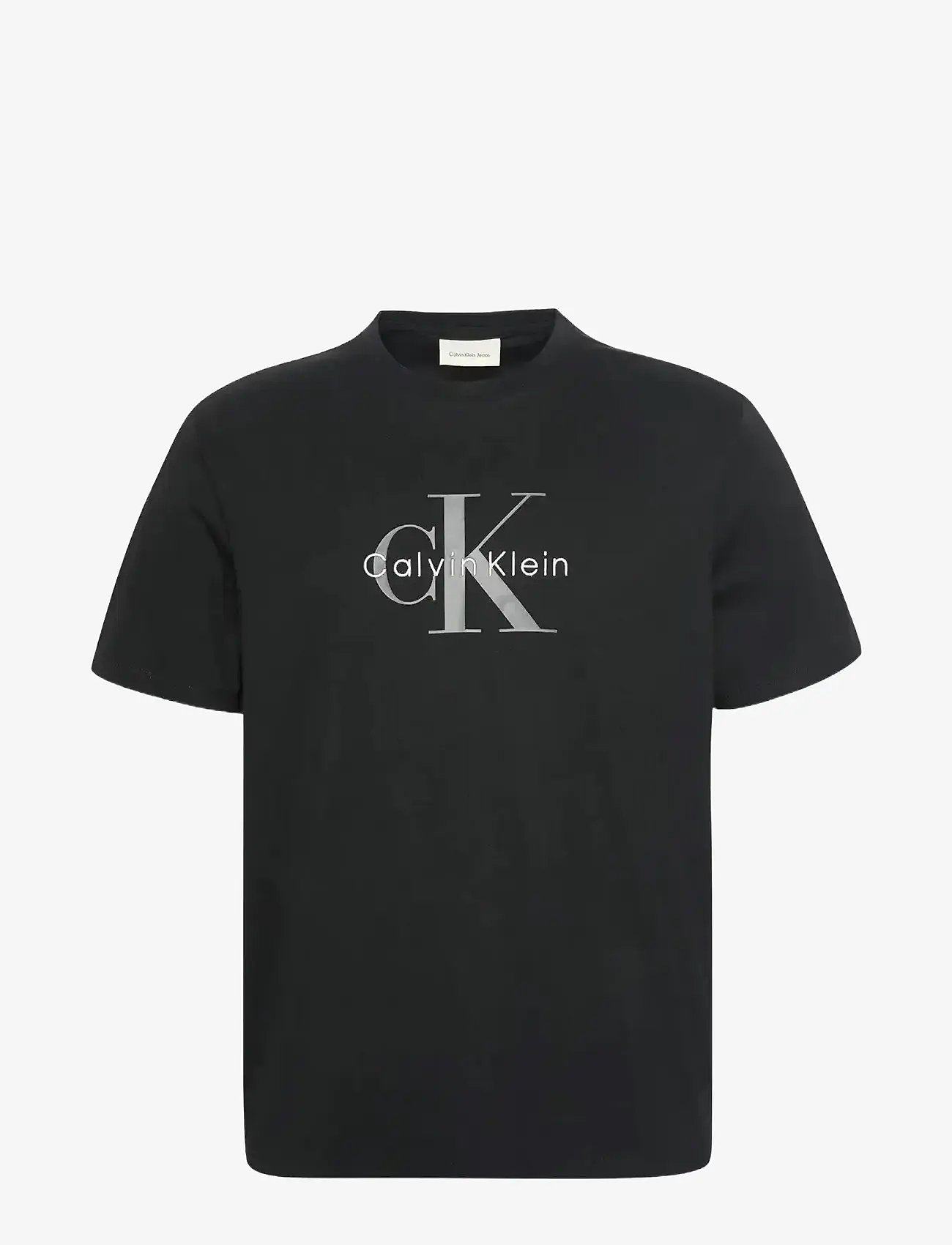 Calvin Klein Jeans - SS Hero Monologo Tee 20s - kortærmede t-shirts - black - 1