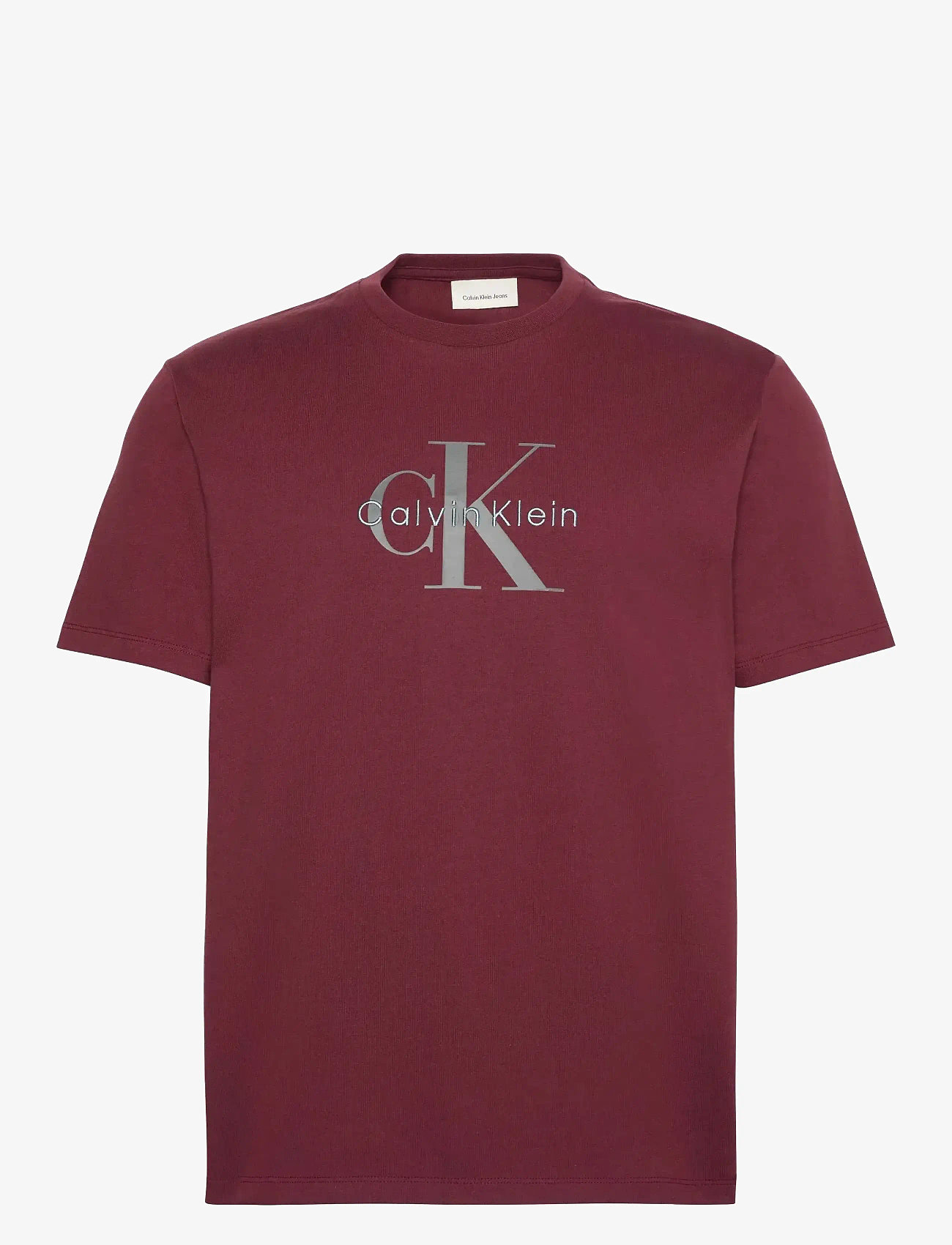 Calvin Klein Jeans - SS Hero Monologo Tee 20s - kortærmede t-shirts - renaissance red - 0