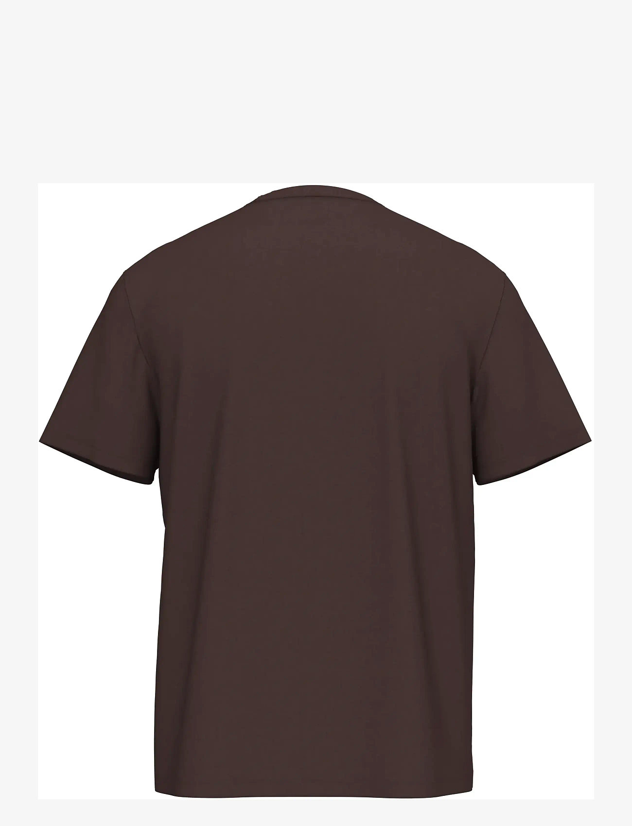 Calvin Klein Jeans - SS Hero Monologo Tee 20s - kortærmede t-shirts - rich brown - 2