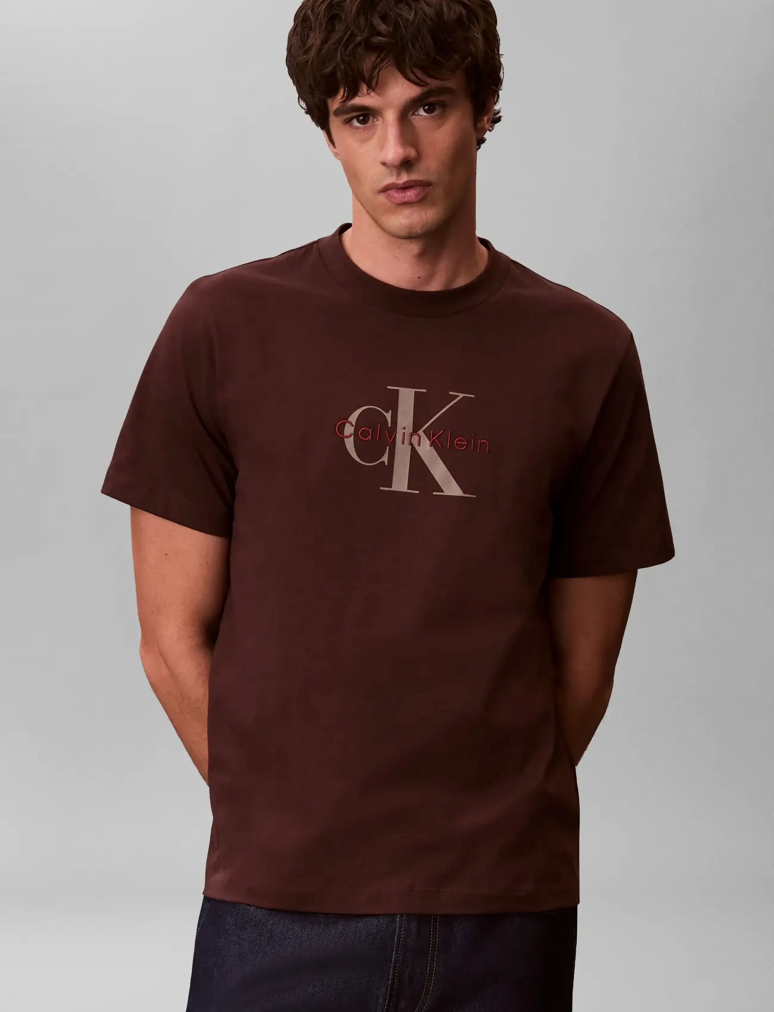 Calvin Klein Jeans Ss Hero Monologo Tee 20S t-shirts - bas herr – bild 6