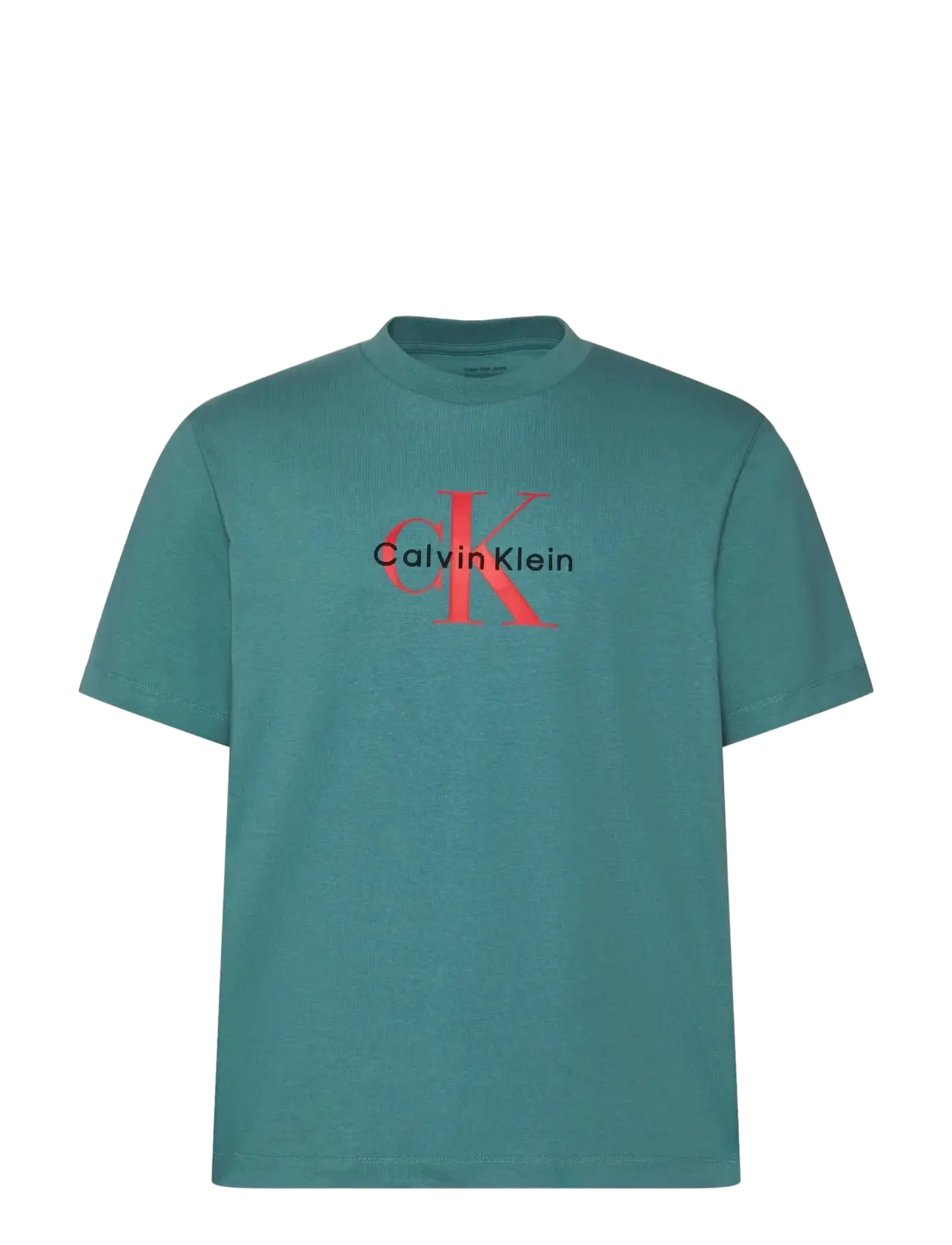 CALVIN KLEIN JEANS Ss Hero Monologo Tee 20S Grün - XS - Herren