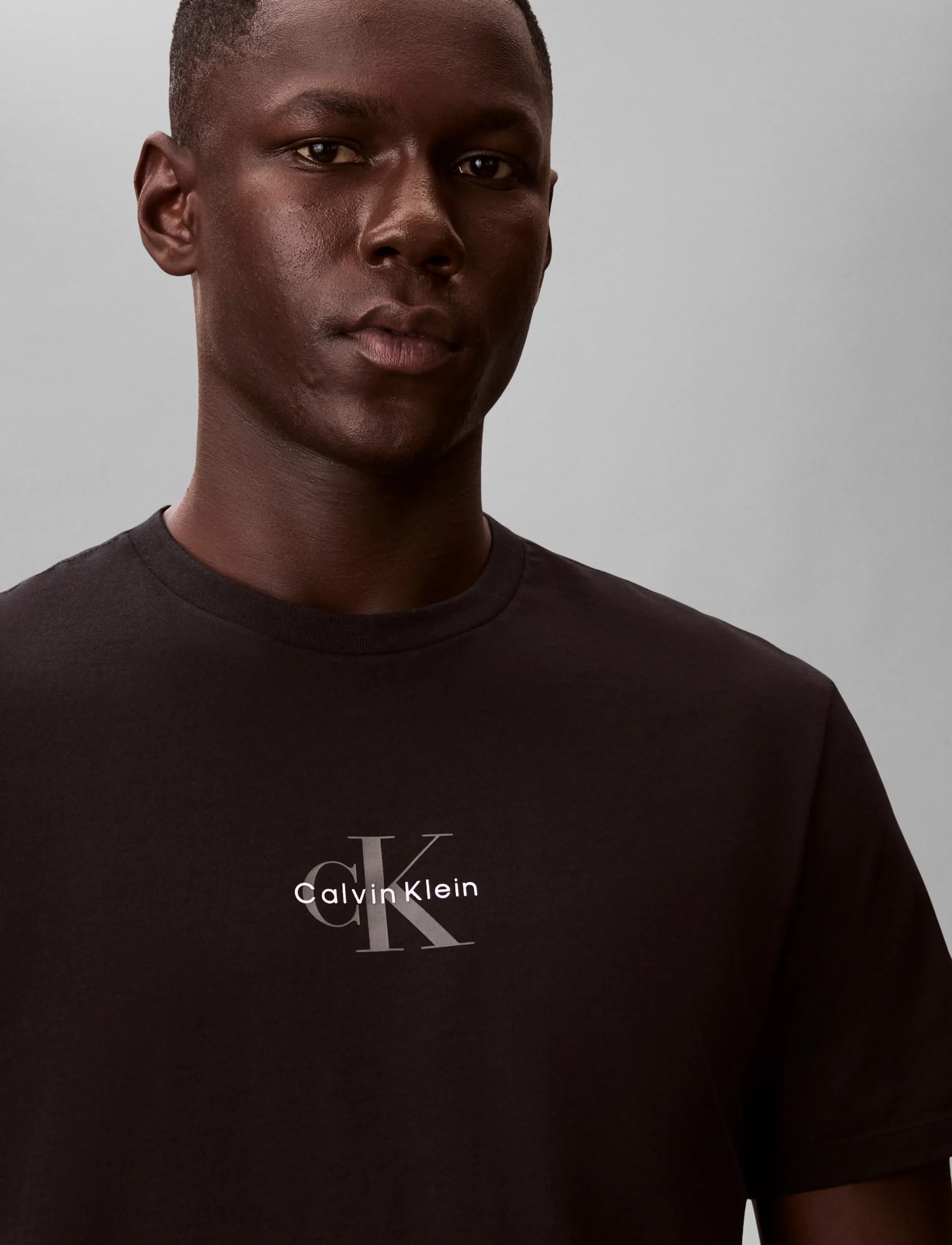 Calvin Klein Jeans Ss 30S Micro Monologo Graphic Te t-shirts - bas herr – bild 6