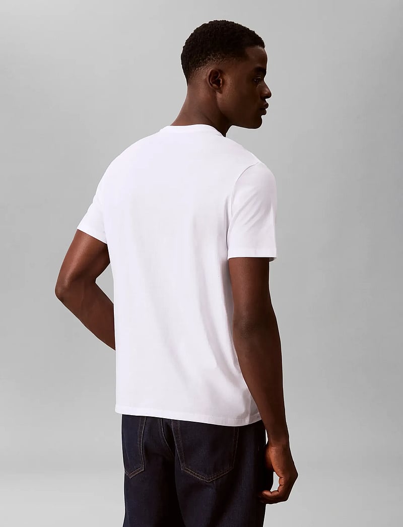 Calvin Klein Jeans - SS 30S MICRO MONOLOGO TEE - kortærmede t-shirts - brilliant white - 2