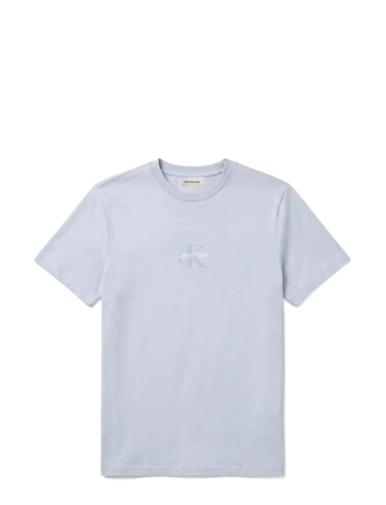 Calvin Klein Jeans - SS 30S MICRO MONOLOGO GRAPHIC TE - kurzärmelige t-shirts - plein air - 1