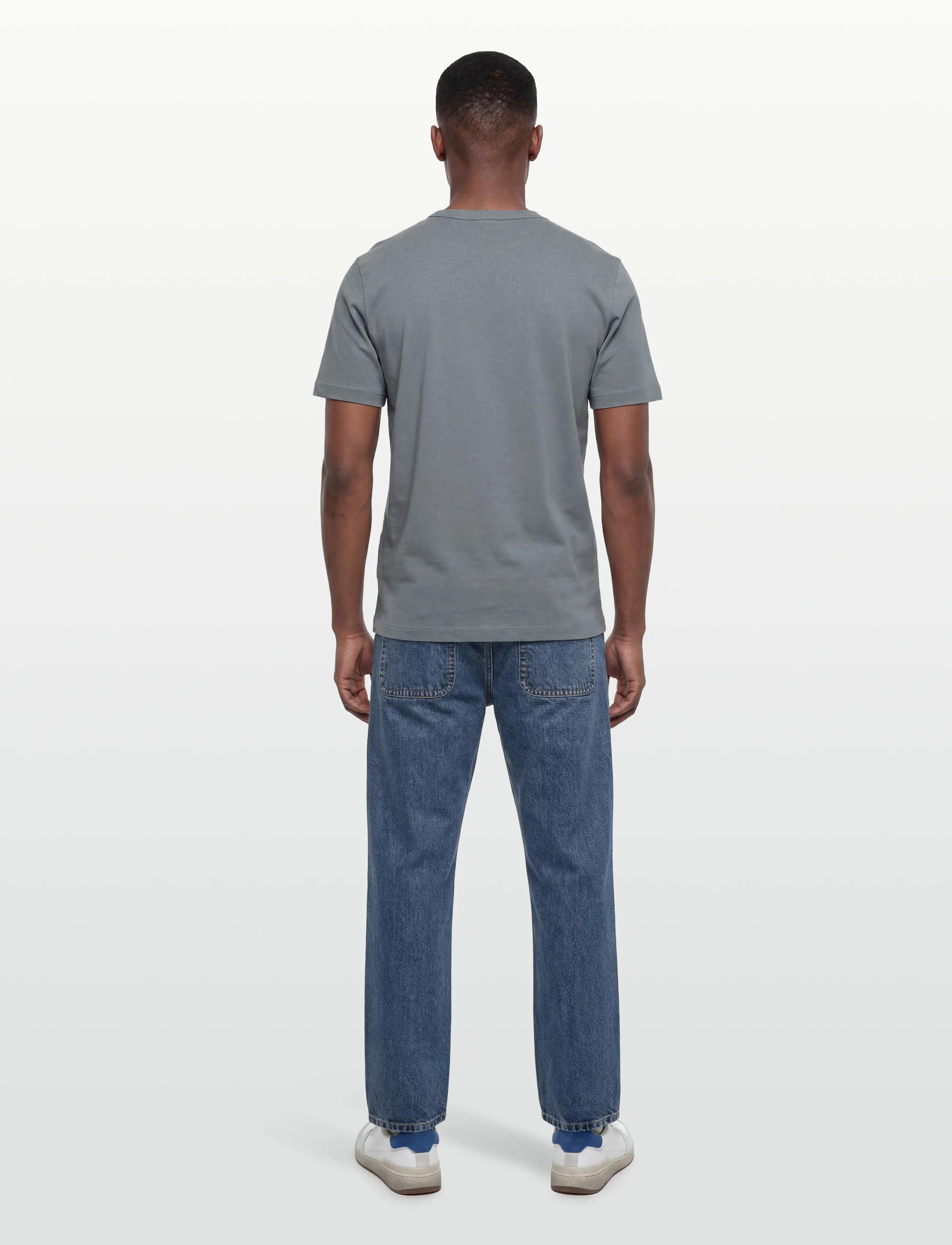 Calvin Klein Jeans - BADGE REGULAR TEE - short-sleeved t-shirts - steel gray - 5