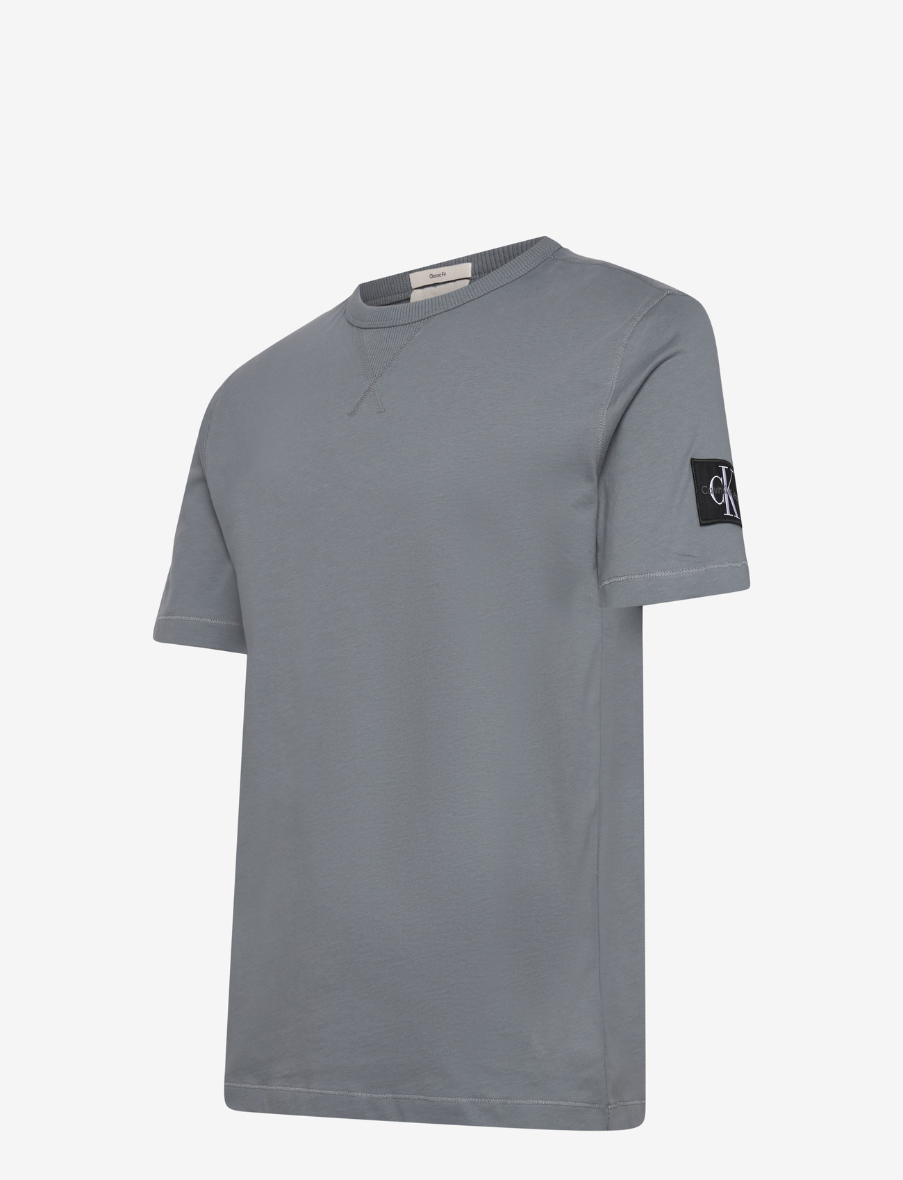Calvin Klein Jeans - BADGE REGULAR TEE - short-sleeved t-shirts - steel gray - 3