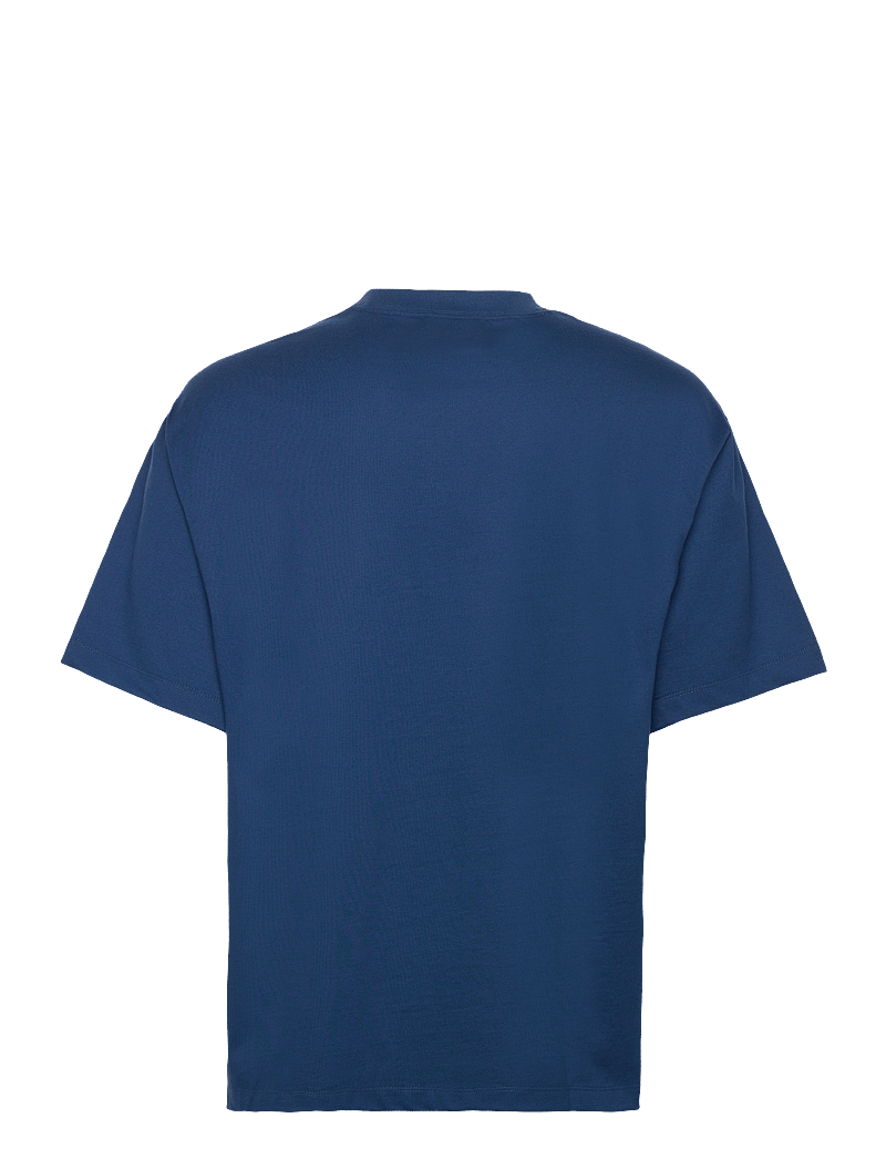 Calvin Klein Jeans - SS CENTER CHAIN STITCH 16S RLXD - short-sleeved t-shirts - blue jean - 2