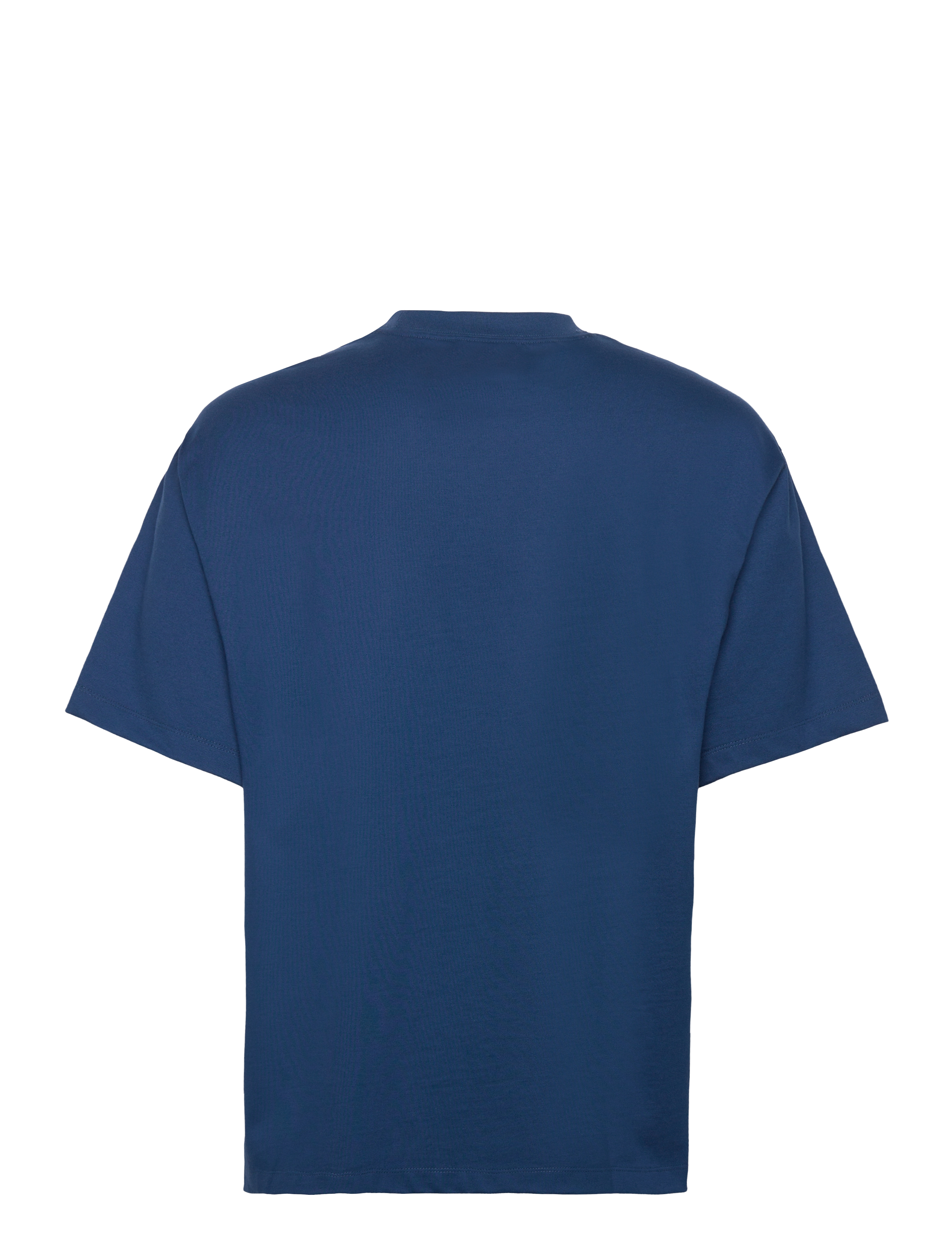 Calvin Klein Jeans - SS CENTER CHAIN STITCH 16S RLXD - kortærmede t-shirts - blue jean - 2