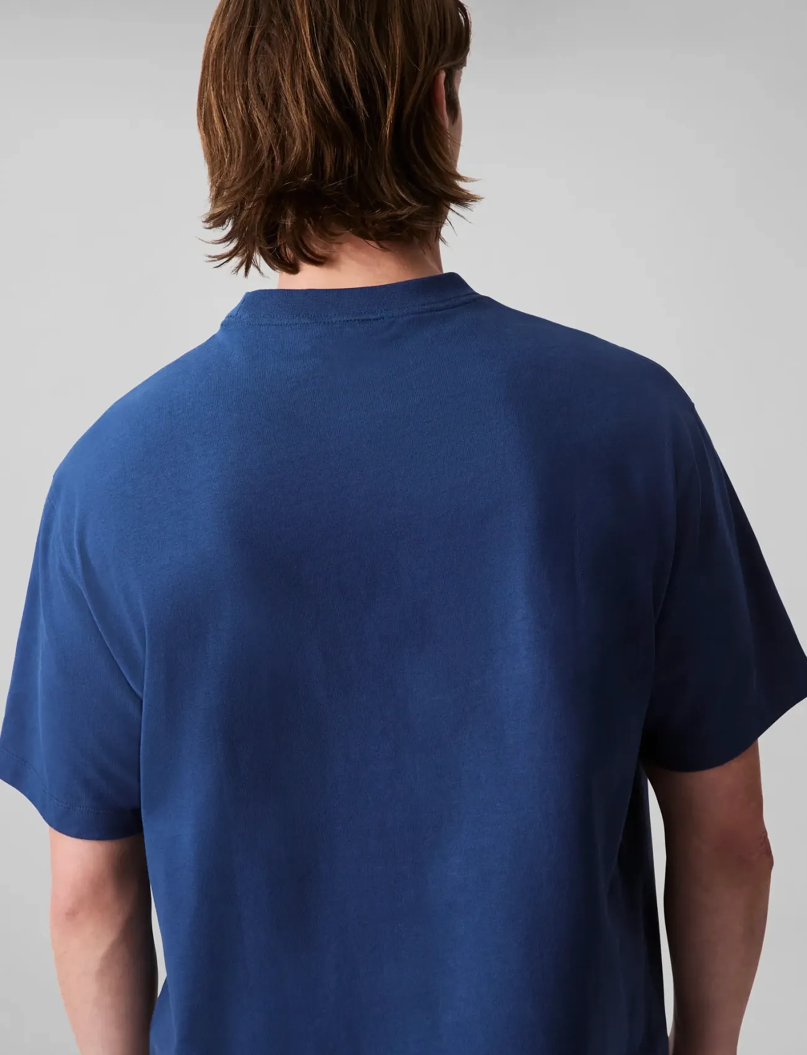 Calvin Klein Jeans Ss Center Chain Stitch 16S Rlxd t-shirts - bas herr – bild 5