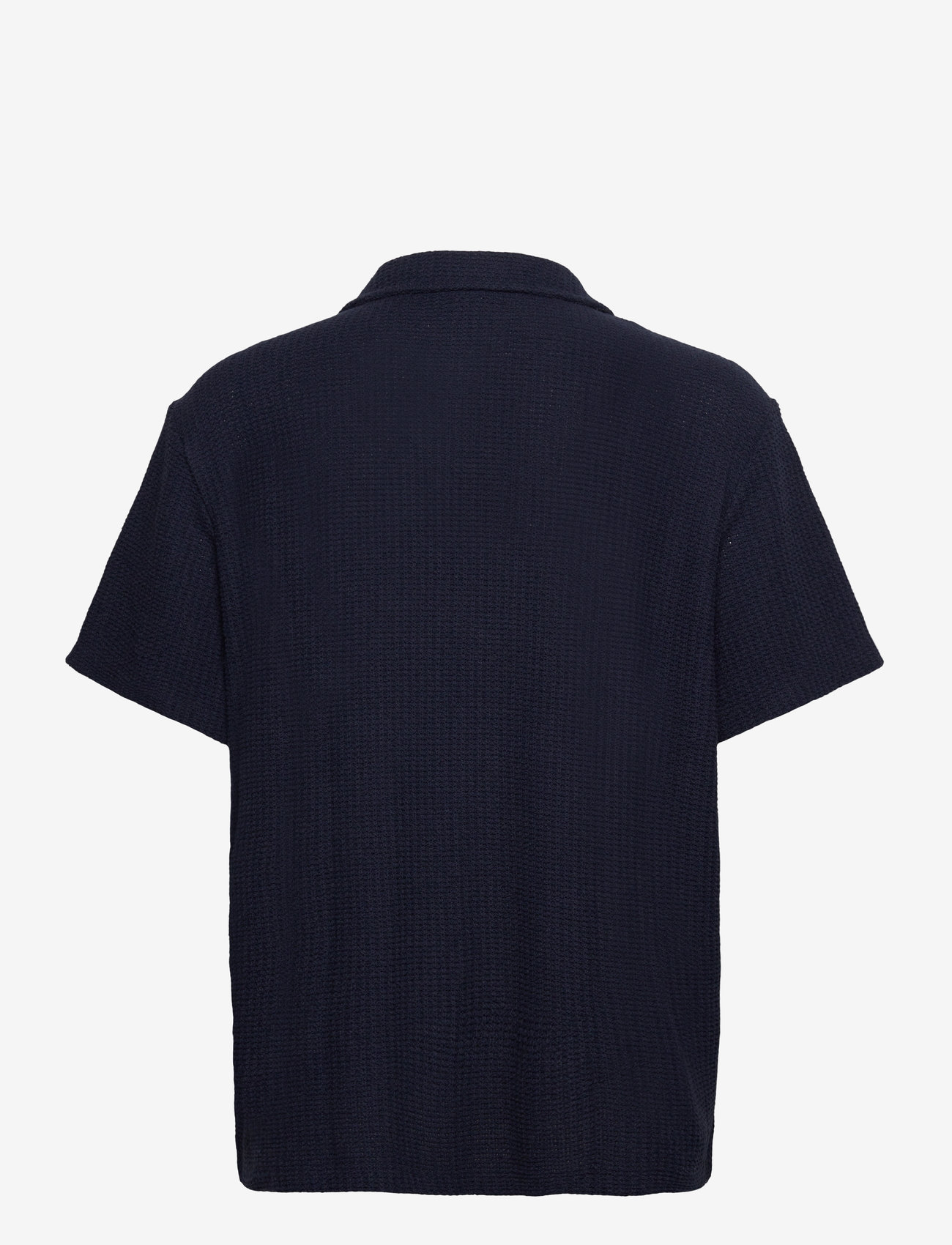 Calvin Klein Jeans - SS TCK STTCH RLXD CM - kurzarmhemden - dark sapphire - 1