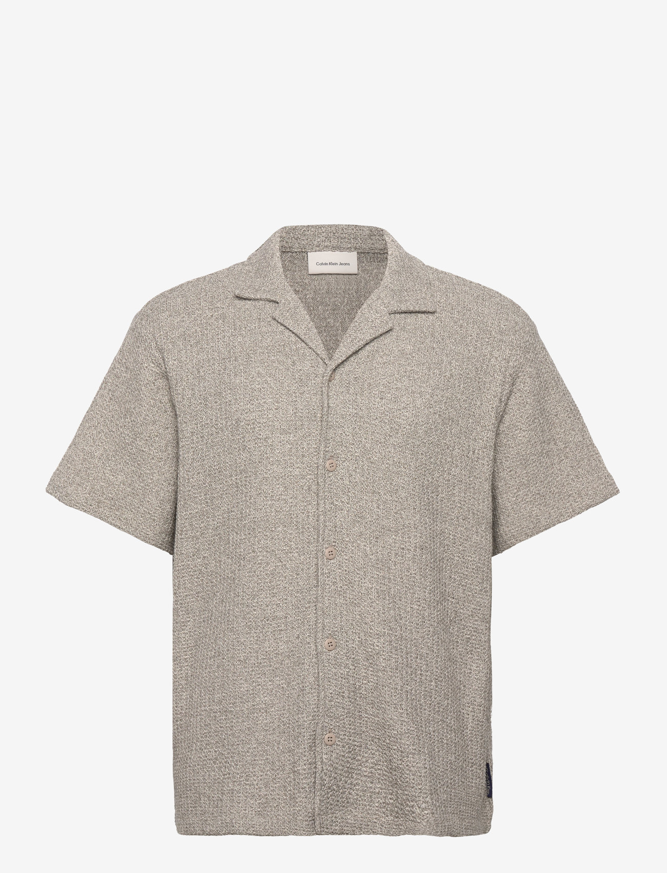 Calvin Klein Jeans - SS TCK STTCH RLXD CM - lühikeste varrukatega särgid - string - 1