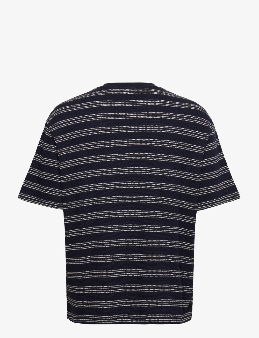 Calvin Klein Jeans - SS STRIPE JACQUARD RLXD POCKET T - lühikeste varrukatega t-särgid - night sky - 1