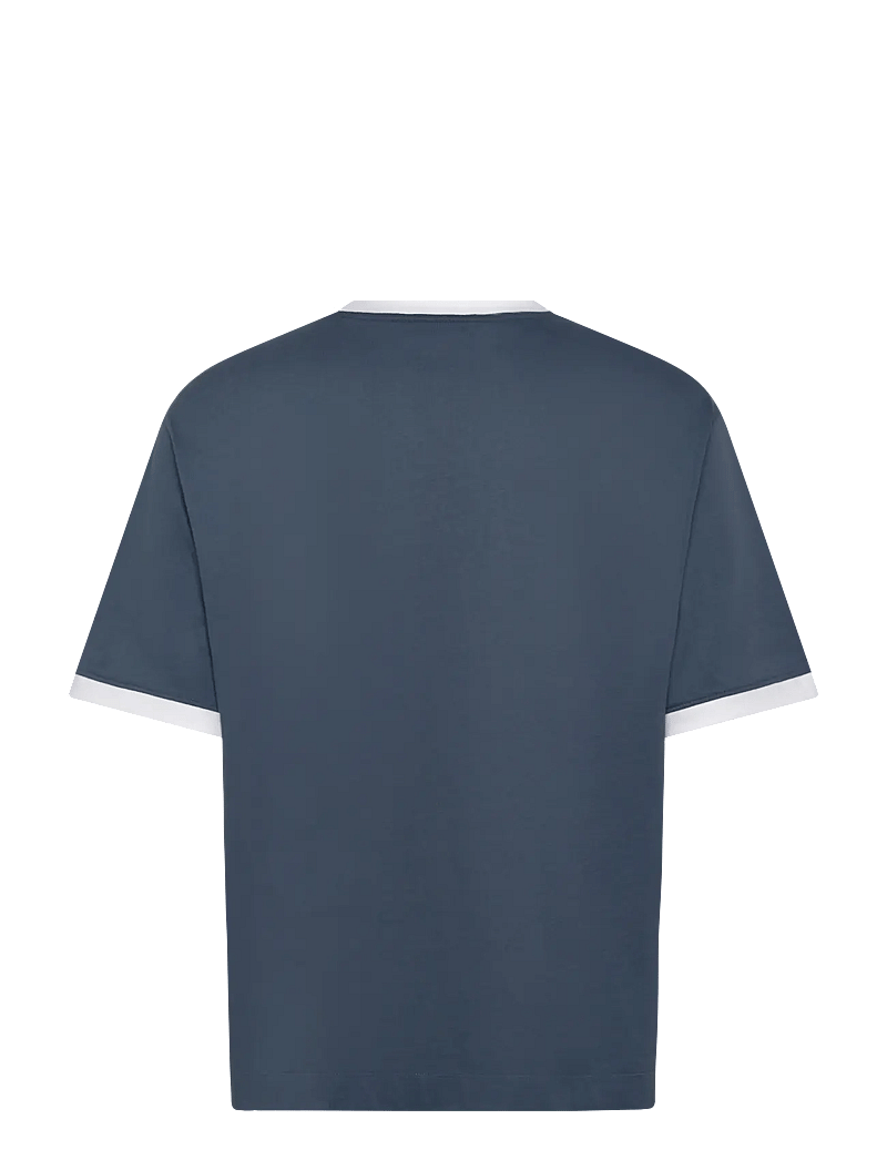 Calvin Klein Jeans - SS RETRO LOGO RINGER 16S RLXD TE - kortærmede t-shirts - bluefin - 2