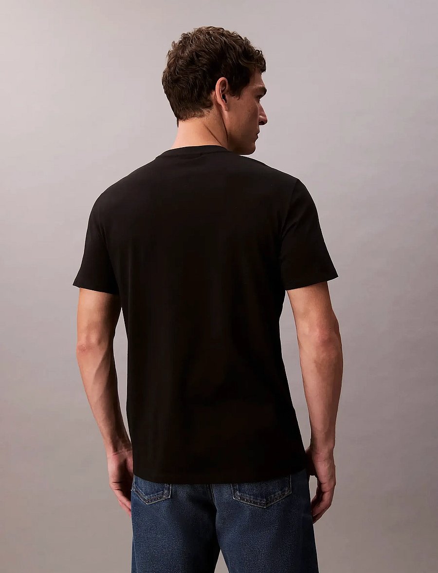 Calvin Klein Jeans - SS BADGE 30S JERSEY CLASSIC TEE - lühikeste varrukatega t-särgid - black - 4