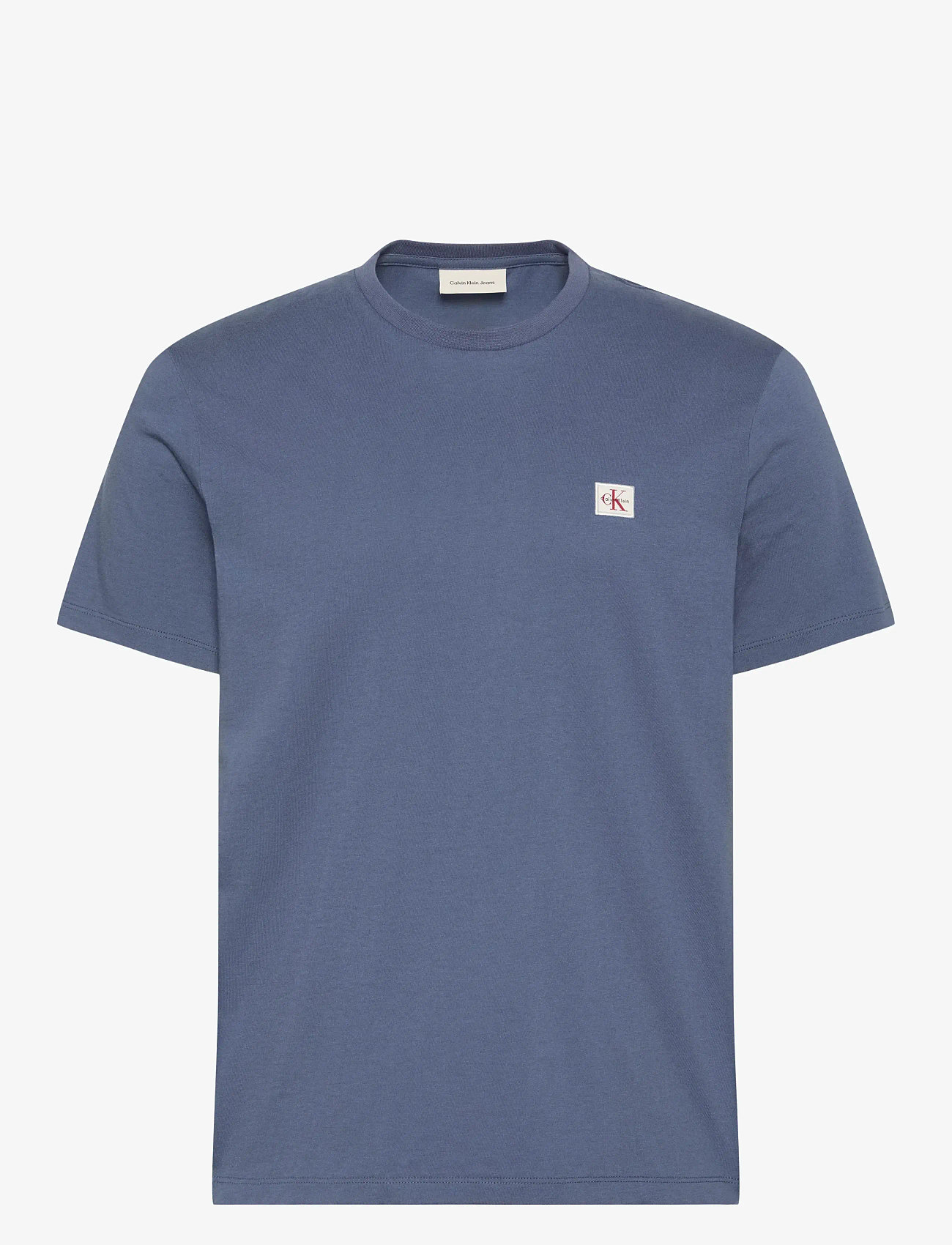 Calvin Klein Jeans - SS BADGE 30S JERSEY CLASSIC TEE - kortærmede t-shirts - blue nomad - 1