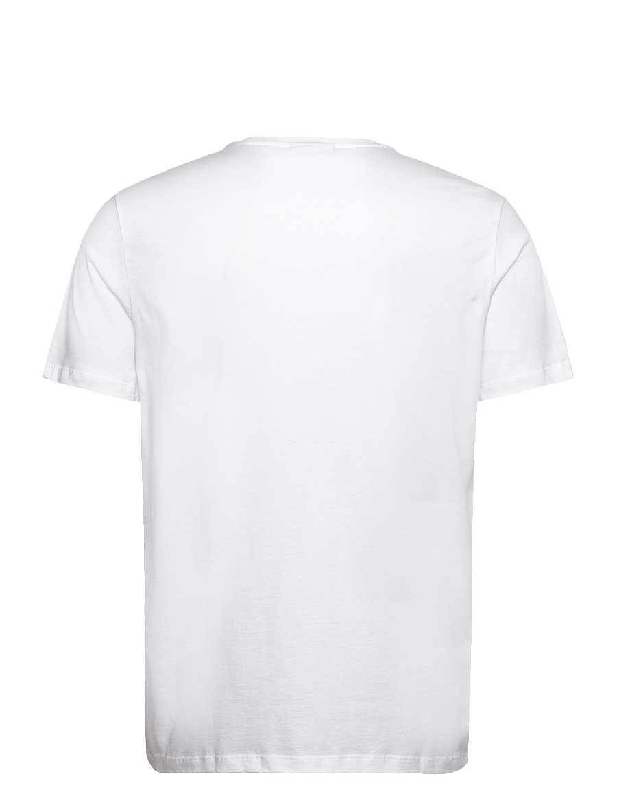 Calvin Klein Jeans - SS BADGE 30S JERSEY CLASSIC TEE - kurzärmelige t-shirts - bright white - 2