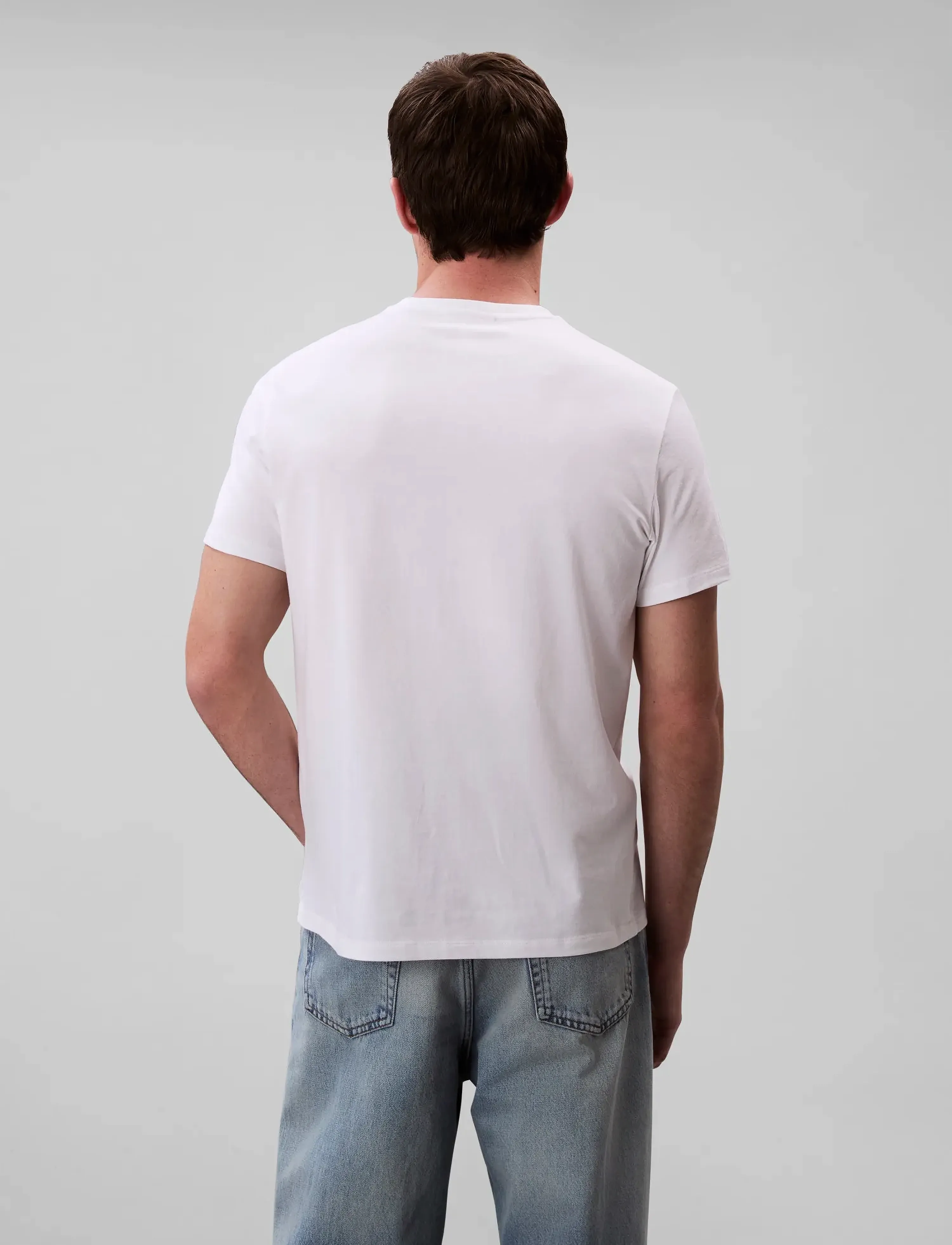 Calvin Klein Jeans T-shirts & Pikétröjor Lv04rc272g 30s Jersey Classic Tee t-shirts - bas herr – bild 9