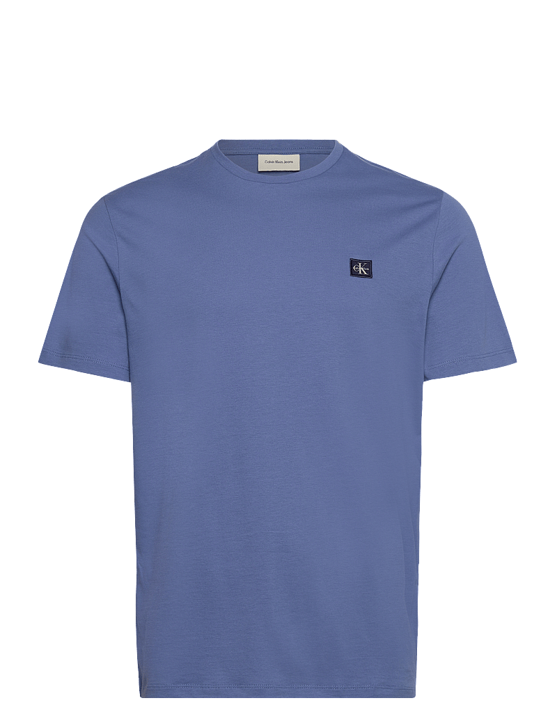 Calvin Klein Jeans - SS BADGE 30S JERSEY CLASSIC TEE - kurzärmelig - dull nile blue - 1
