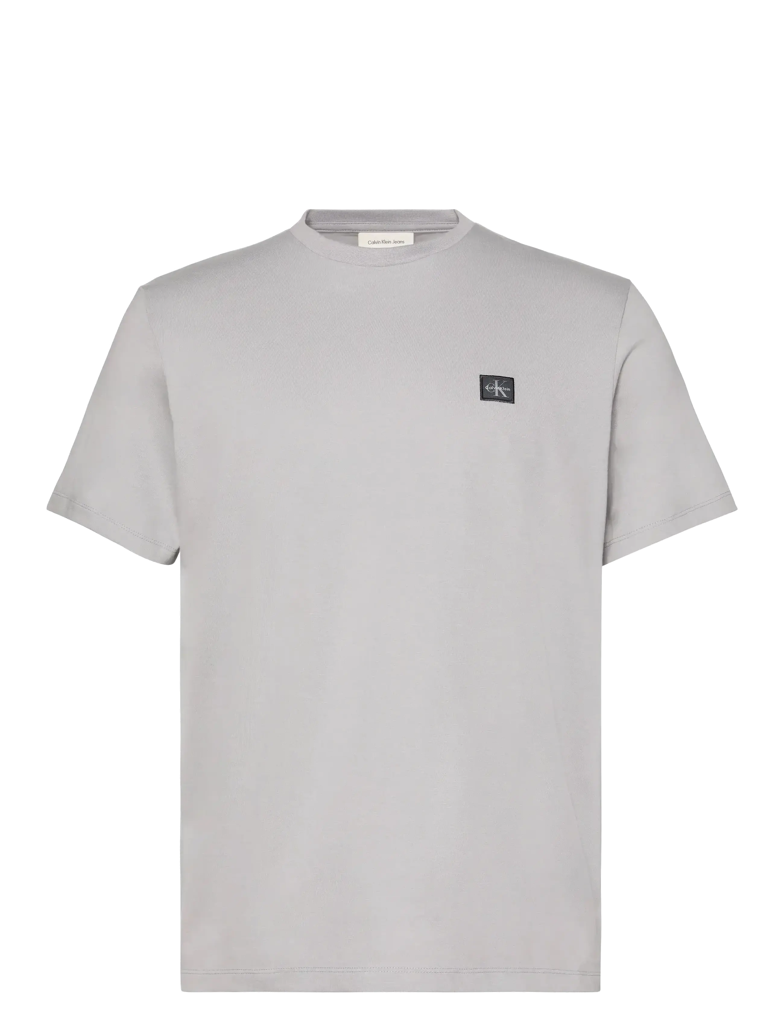 Calvin Klein Jeans SS BADGE 30S JERSEY CLASSIC TEE - Tøj - FORMAL GRAY / grey