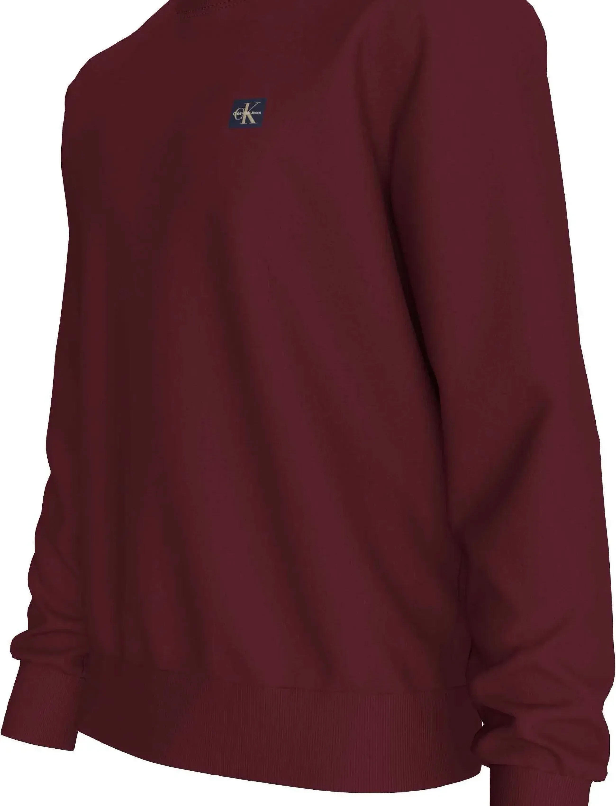 Calvin Klein Jeans - LS EU 350TERRY BADGE CN SWTSHRT - nach stil kaufen - renaissance red - 3