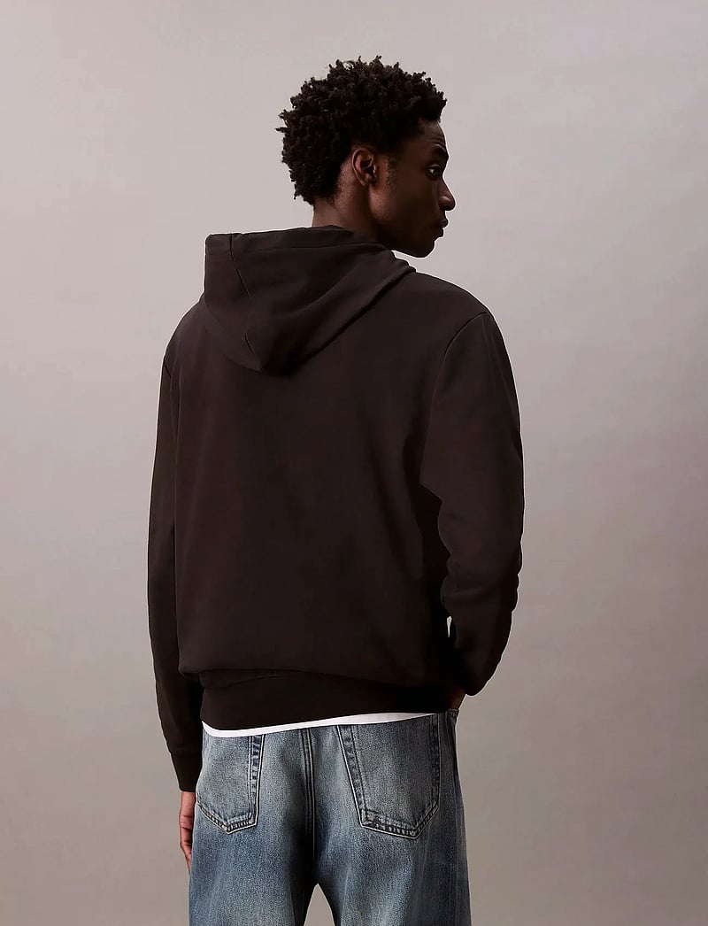 Calvin Klein Jeans - LS 350TERRY EU WHSL BADGE HOODIE - hoodies - black - 2