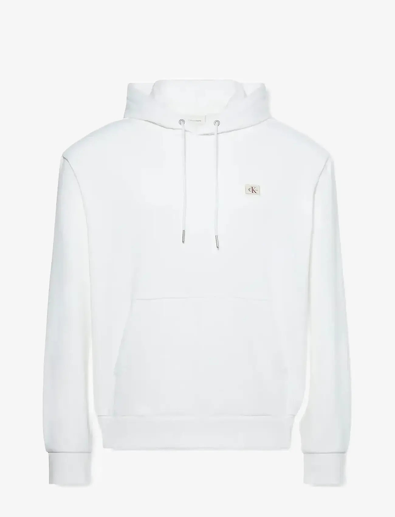 Calvin Klein Jeans - LS EU 350TERRY BADGE HOODIE - hoodies - bright white - 1