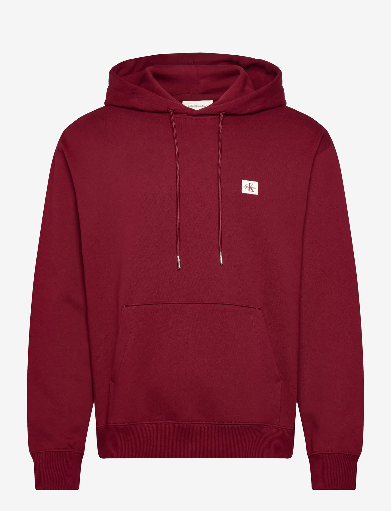 Calvin Klein Jeans - LS EU 350TERRY BADGE HOODIE - hoodies - renaissance red - 1