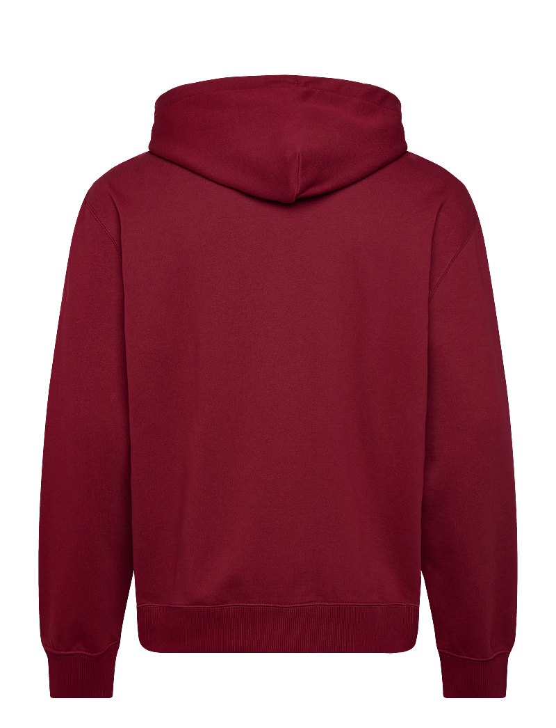 Calvin Klein Jeans - LS EU 350TERRY BADGE HOODIE - kapuutsiga dressipluusid - renaissance red - 2