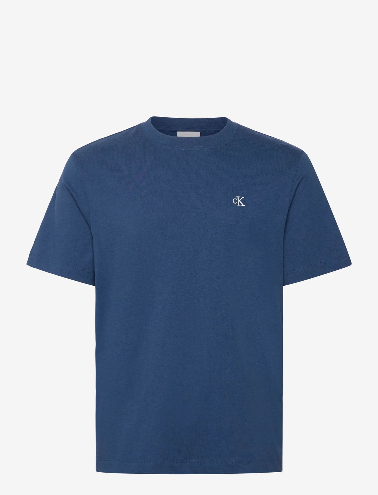 Calvin Klein Jeans - SS EASY MONOGRAM TEE - kurzärmelig - blue jean - 1