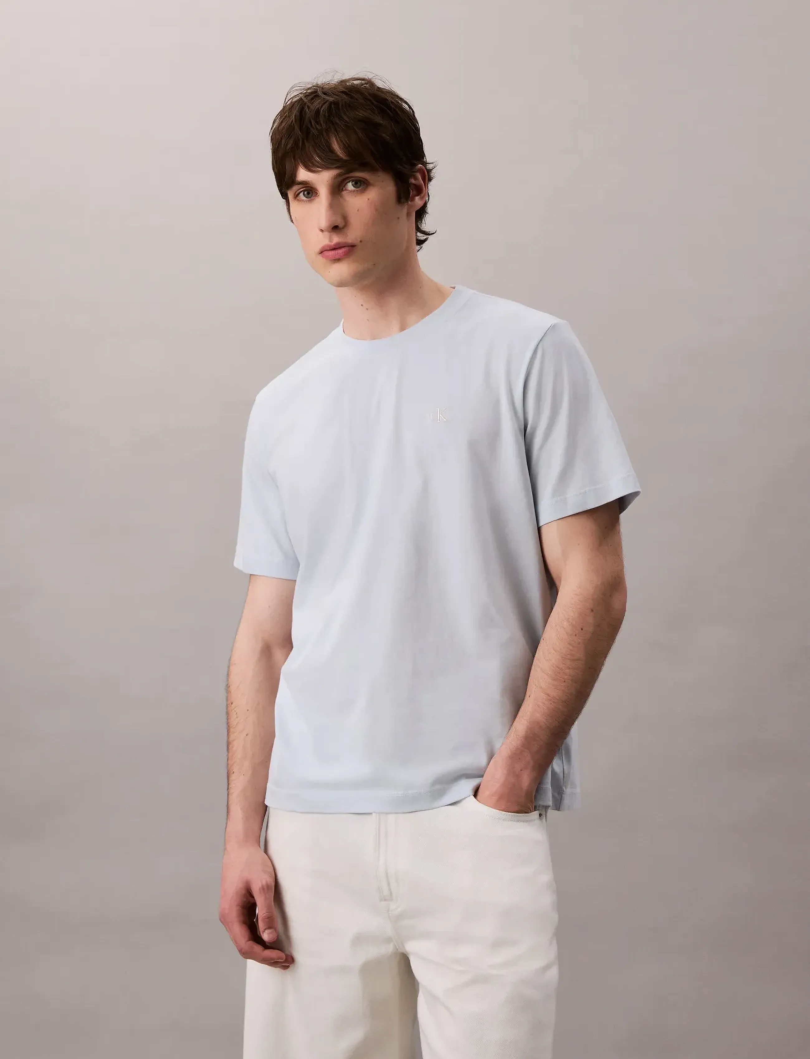 Ss Easy Monogram Tee