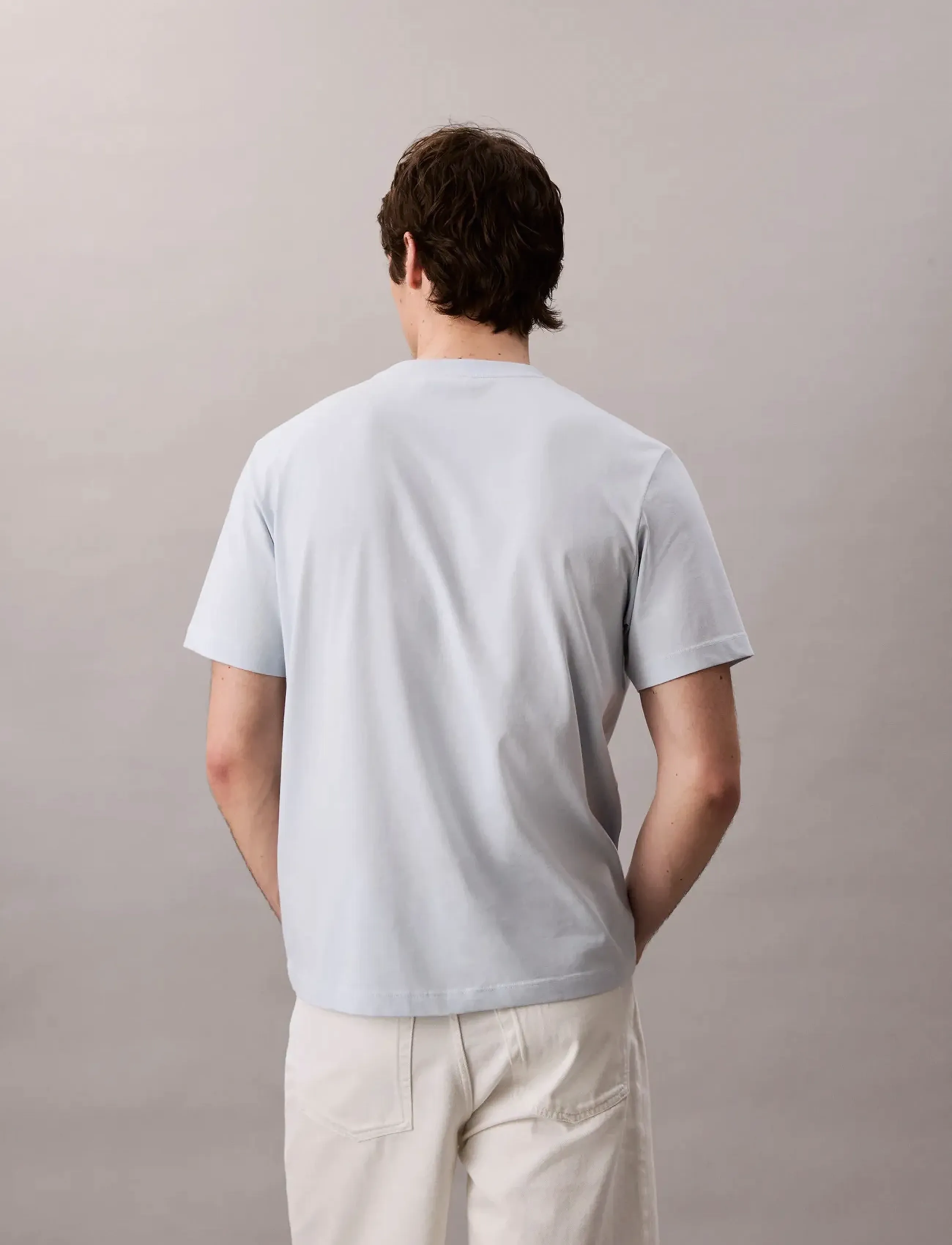 Calvin Klein Jeans - SS EASY MONOGRAM TEE - män - plein air - 5