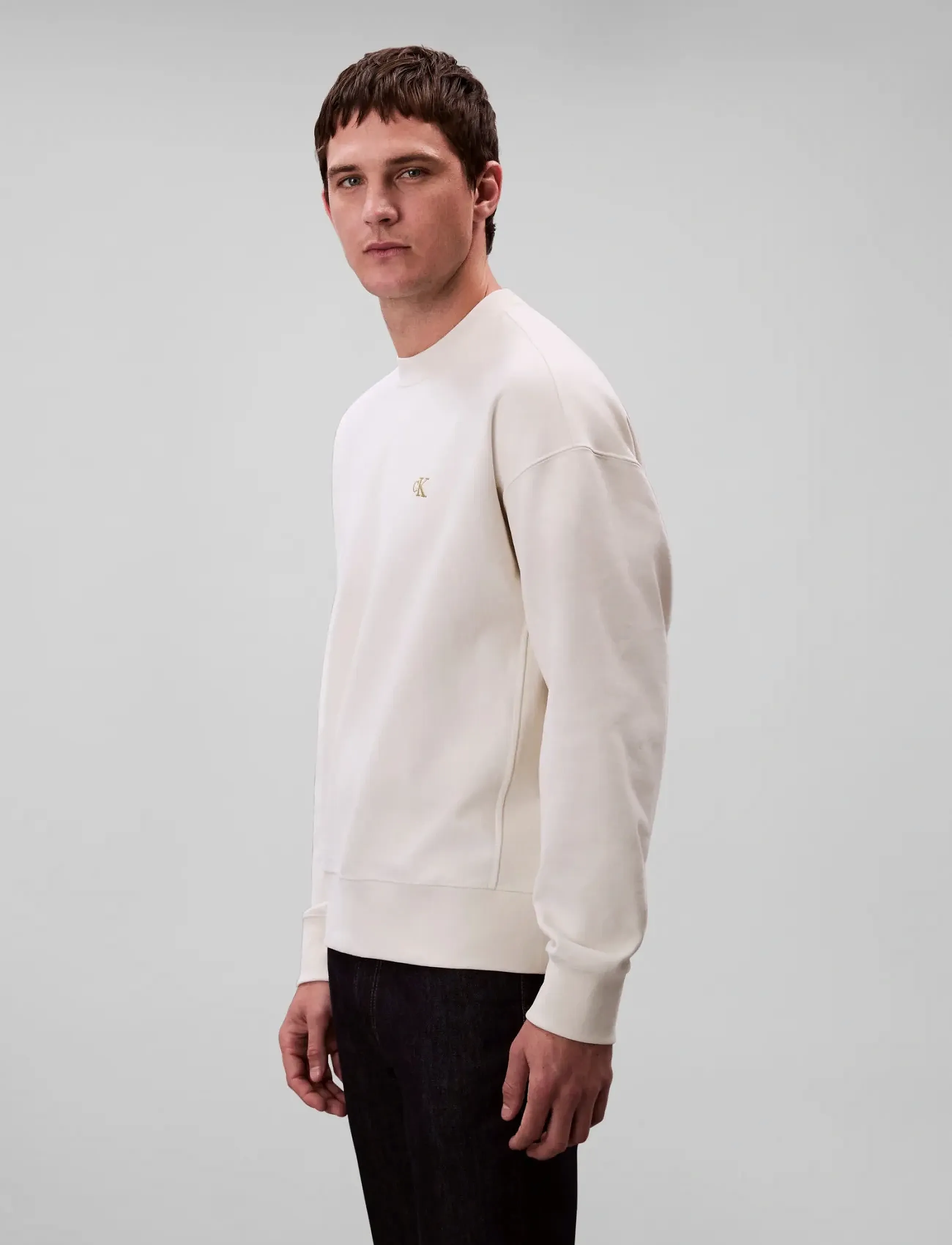 Calvin Klein Jeans Premium Terry Monogram Cn Sweats sweatshirts herr – bild 5
