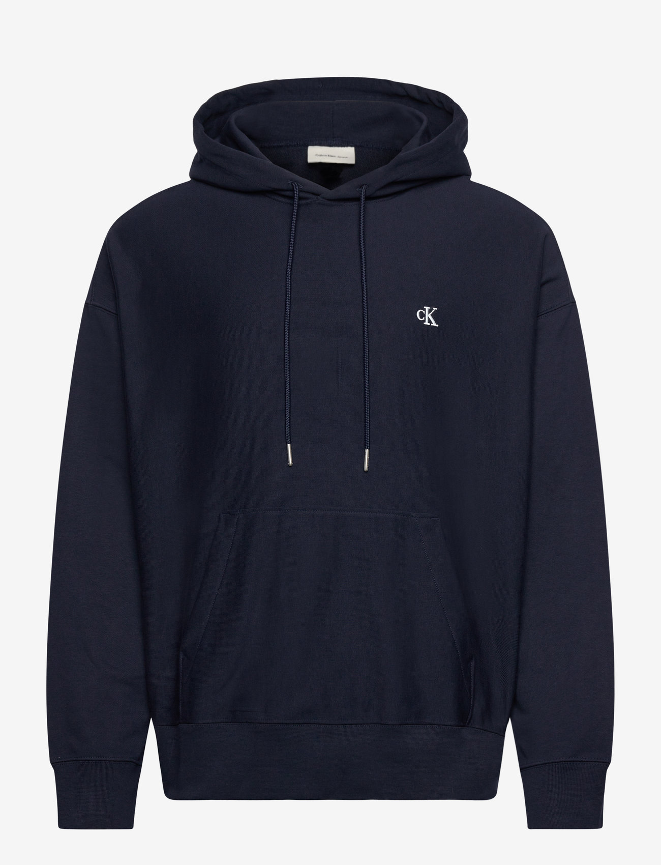 Calvin Klein Jeans - PREMIUM TERRY MONOGRAM HOODIE - kapuutsiga dressipluusid - dark sapphire - 1