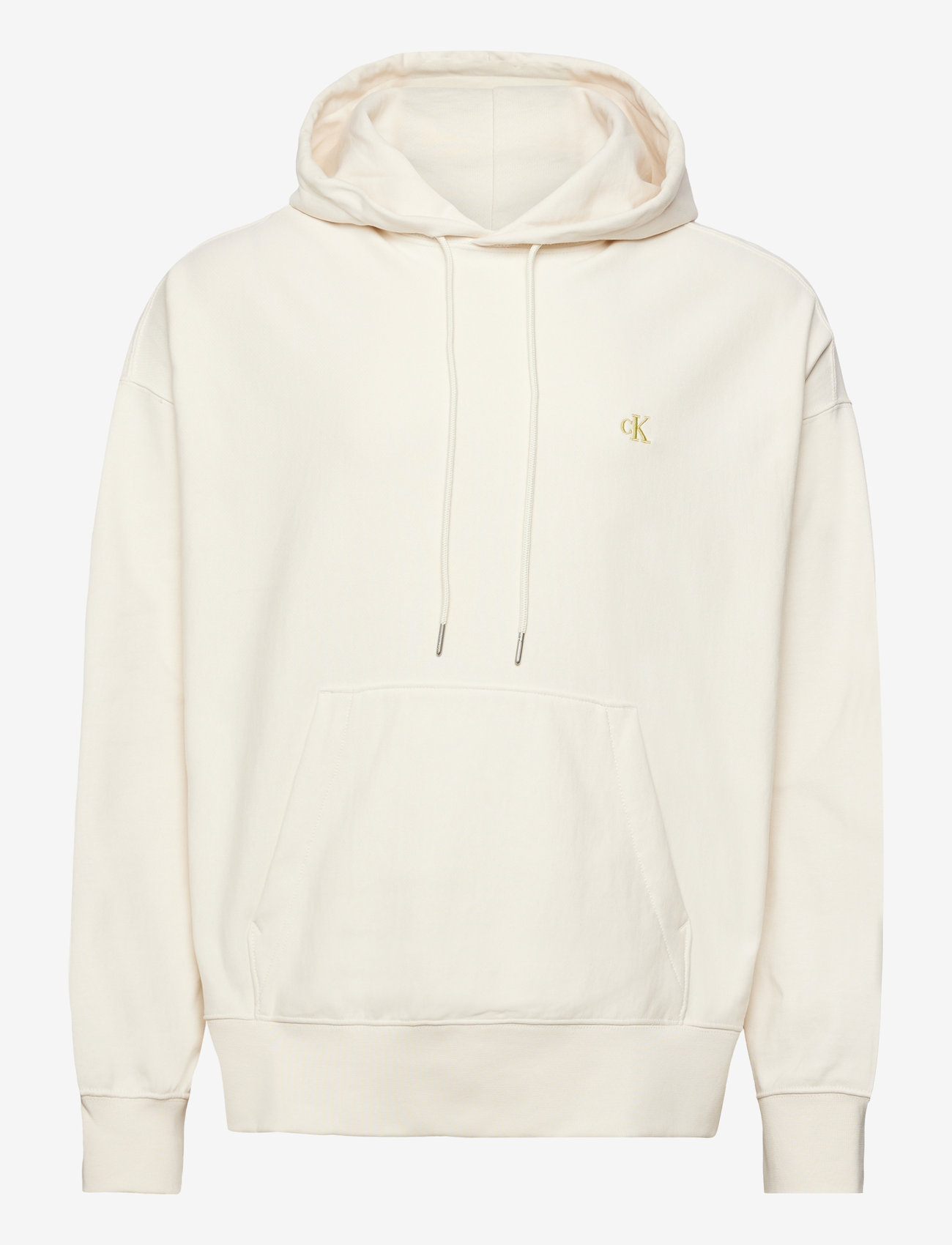 Calvin Klein Jeans - PREMIUM TERRY MONOGRAM HOODIE - hættetrøjer - tofu - 1