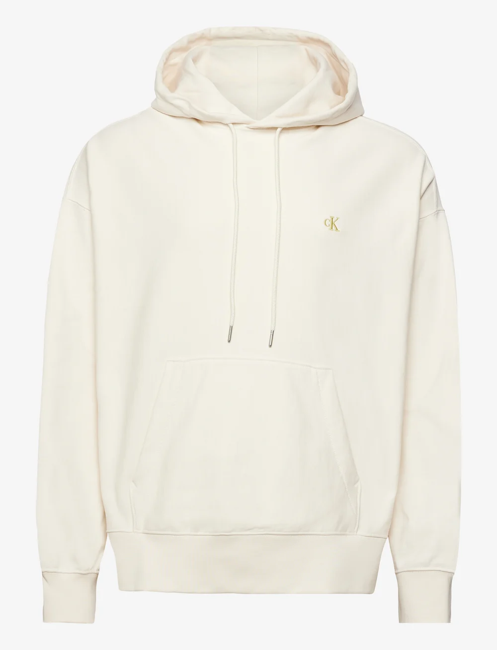 Calvin Klein Jeans - PREMIUM TERRY MONOGRAM HOODIE - kapuutsiga dressipluusid - tofu - 1