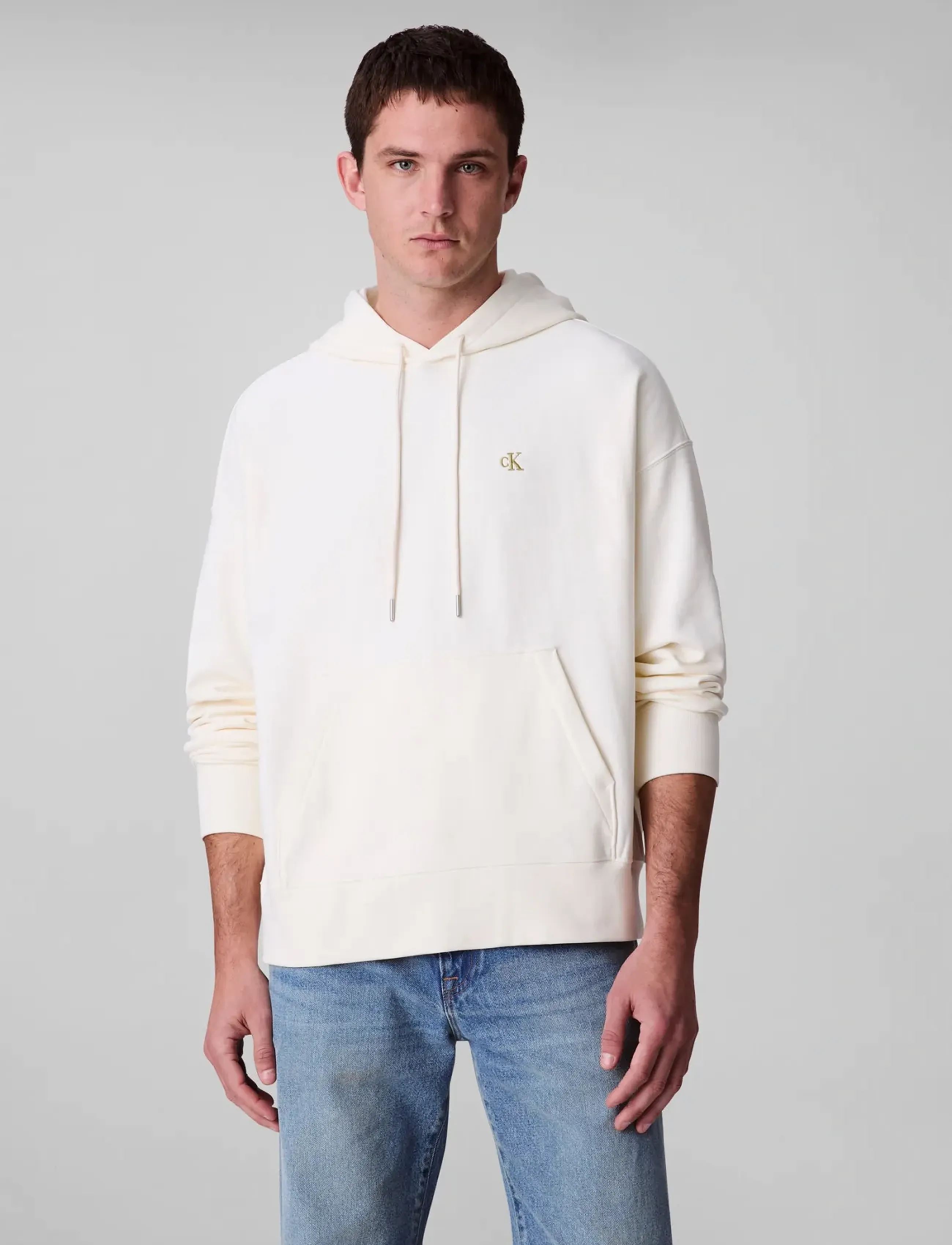 Calvin Klein Jeans Premium Terry Monogram Hoodie herr – bild 6