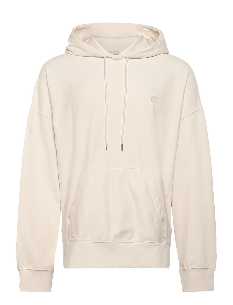 Calvin Klein Jeans - PREMIUM TERRY MONOGRAM HOODIE - hoodies - tofu - 1