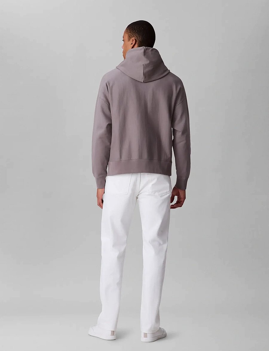 Calvin Klein Jeans - PREMIUM TERRY MICRO MONOLOGO HOO - kapuzenpullover - steeple gray - 4