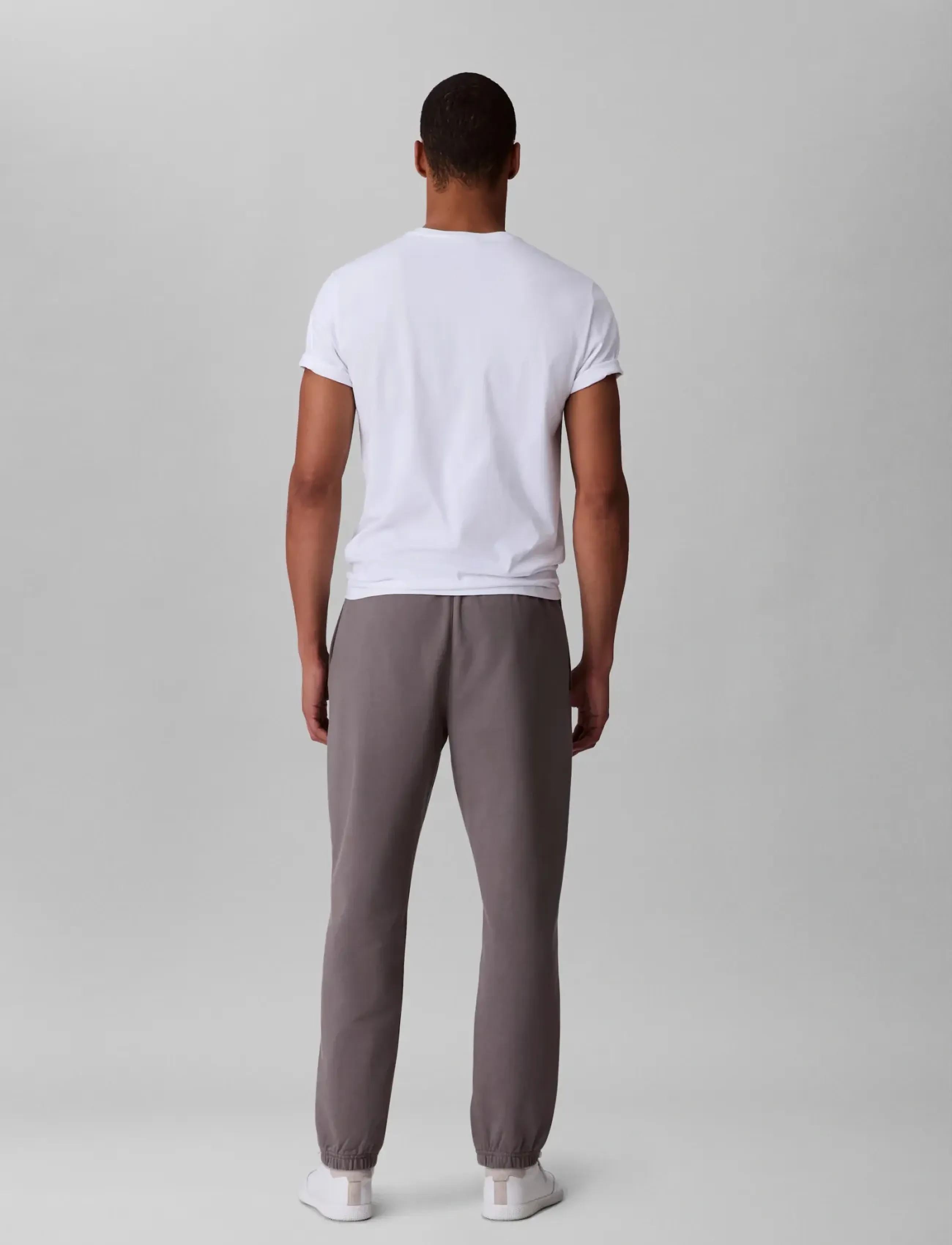 Calvin Klein Jeans - EU 350TERRY BAUHAUS EMB JOGGER - steeple gray - 4