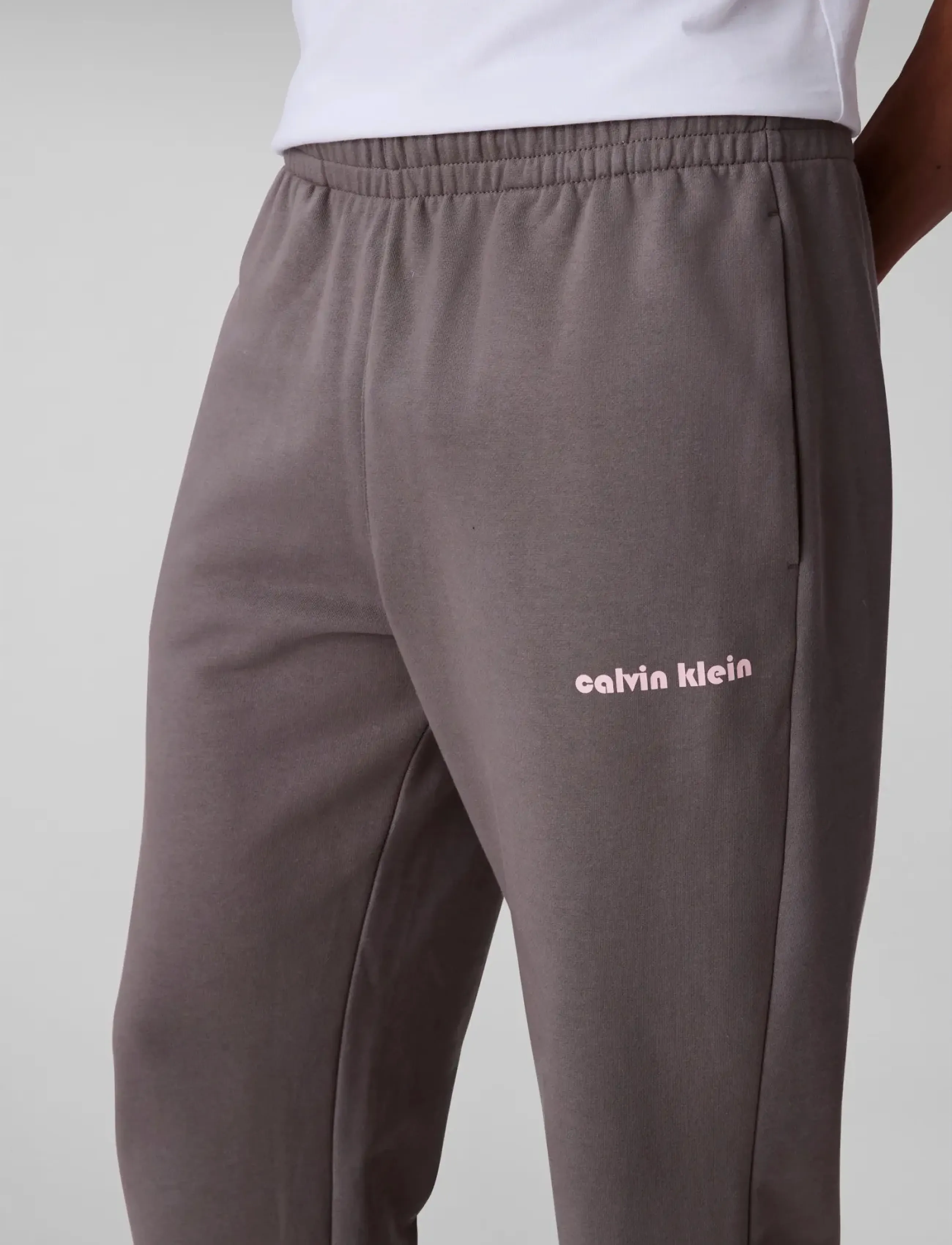 Calvin Klein Jeans - EU 350TERRY BAUHAUS EMB JOGGER - steeple gray - 5