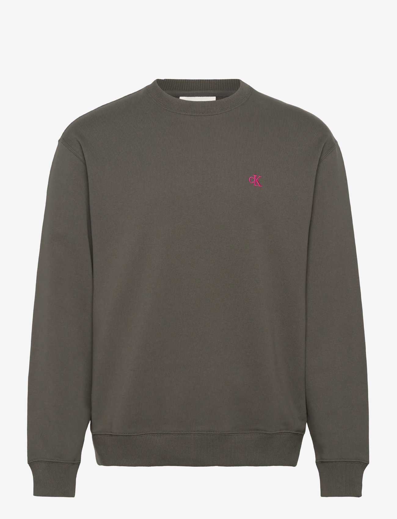 Calvin Klein Jeans - LS 350Terry MONOGRAM CN SWTSHIRT - shop efter stil - beluga - 1