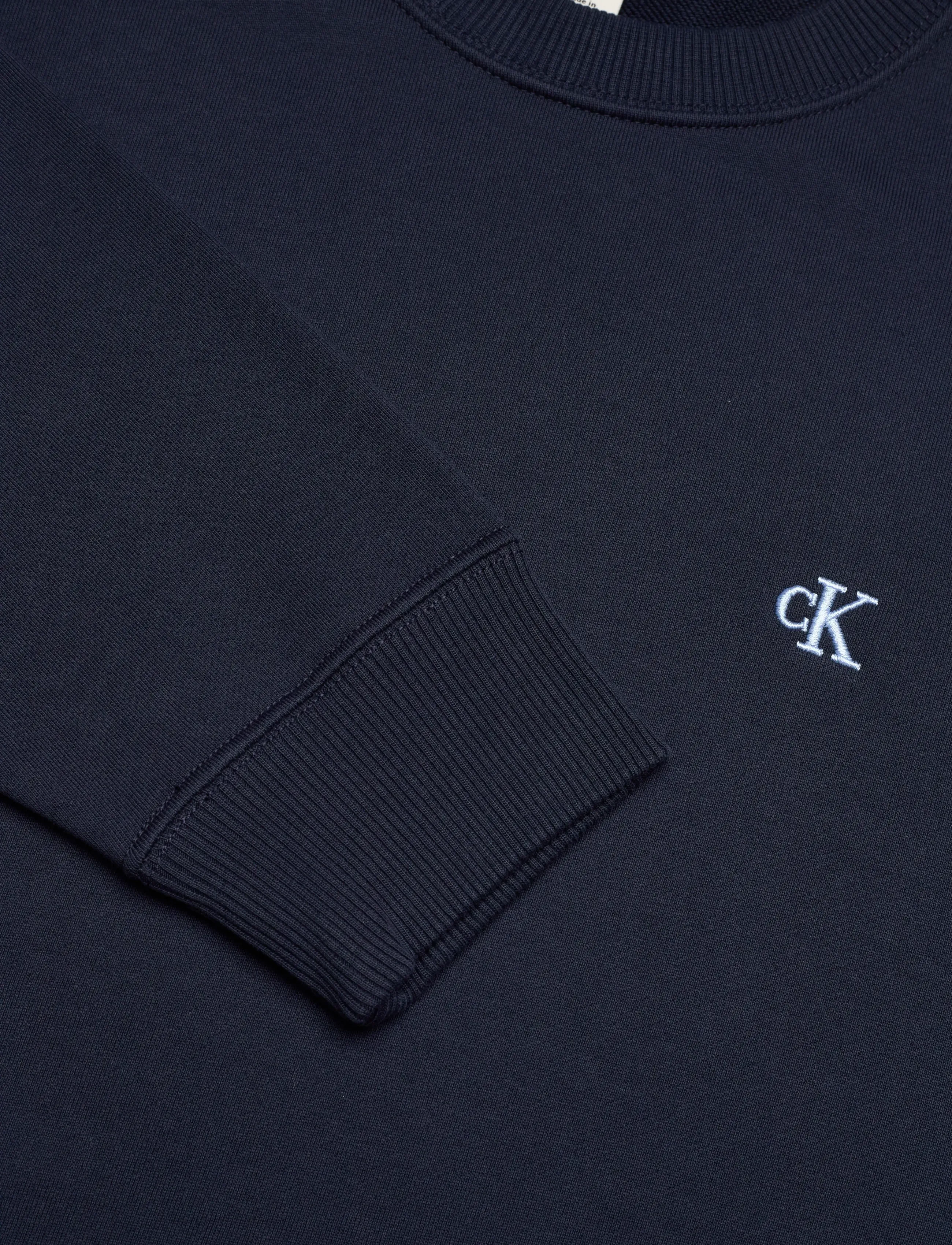 Calvin Klein Jeans - LS EU 350TERRY MONOGRAM CN SWTSH - shop efter stil - dark sapphire - 2