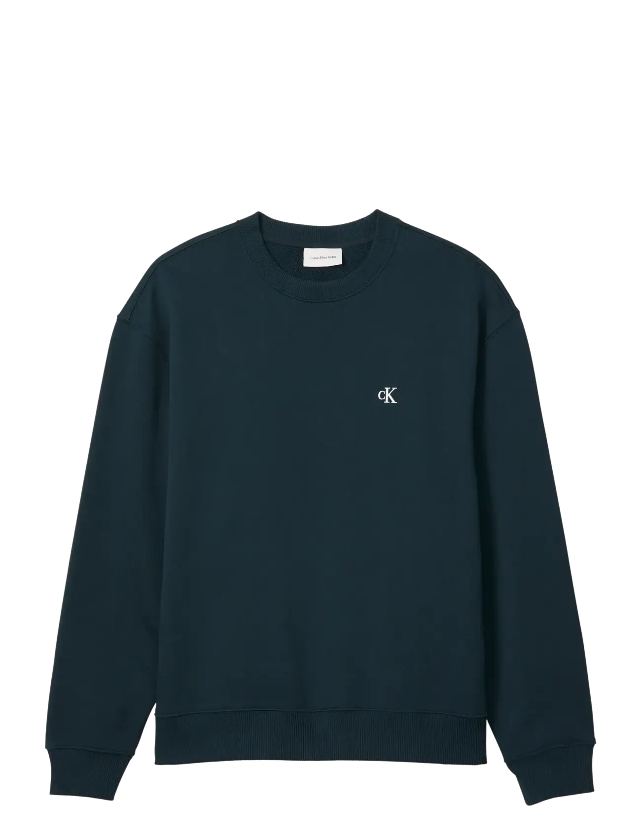 Calvin Klein Jeans LS 350TERRY EU MONOGRAM CN SWTSH - Sweatshirts & hættetrøjer - NURTURE NAVY / navy