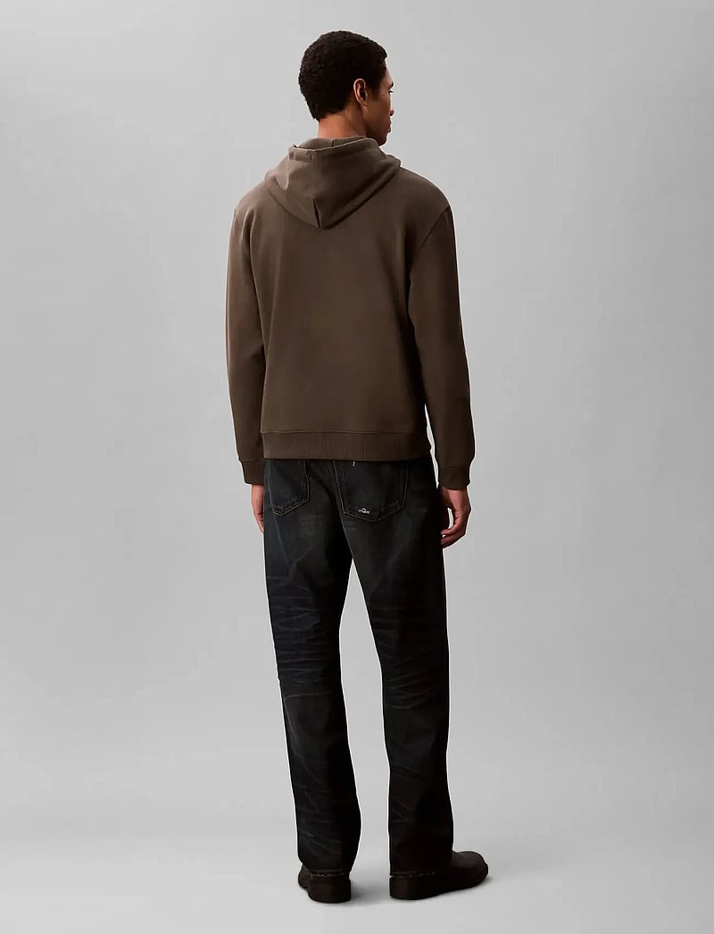 Calvin Klein Jeans - LS EU 350TERRY MONOGRAM HOODIE - kapuutsiga dressipluusid - beluga - 4