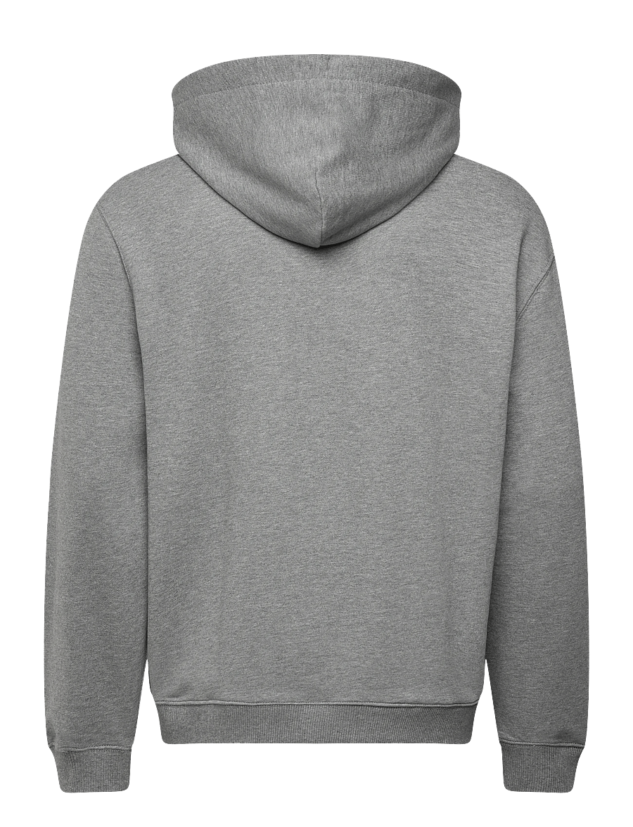 Calvin Klein Jeans - LS EU 350TERRY MONOGRAM HOODIE - kapuzenpullover - med grey htr - 1