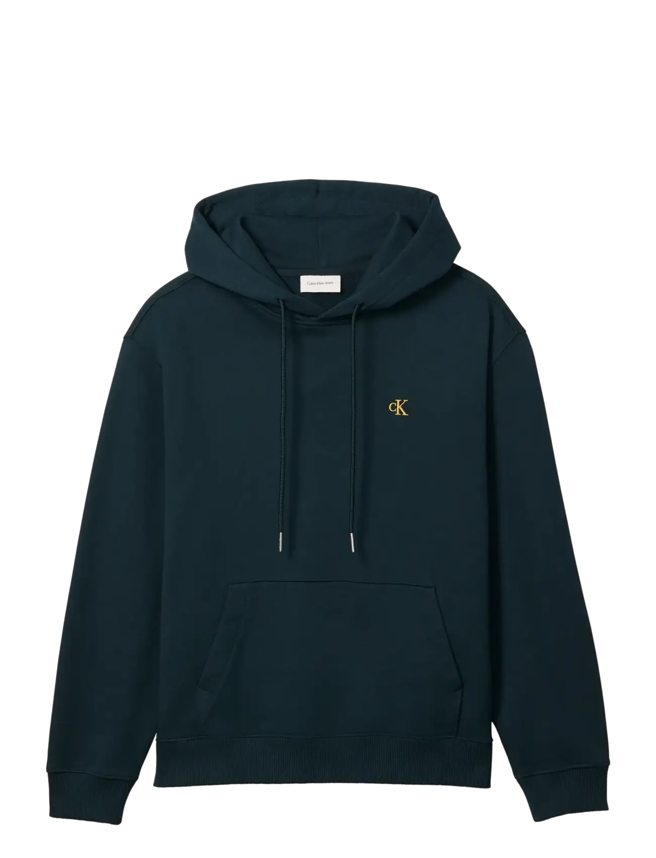 Calvin Klein Jeans LS EU 350TERRY MONOGRAM HOODIE - Sweatshirts & hættetrøjer - NURTURE NAVY / navy