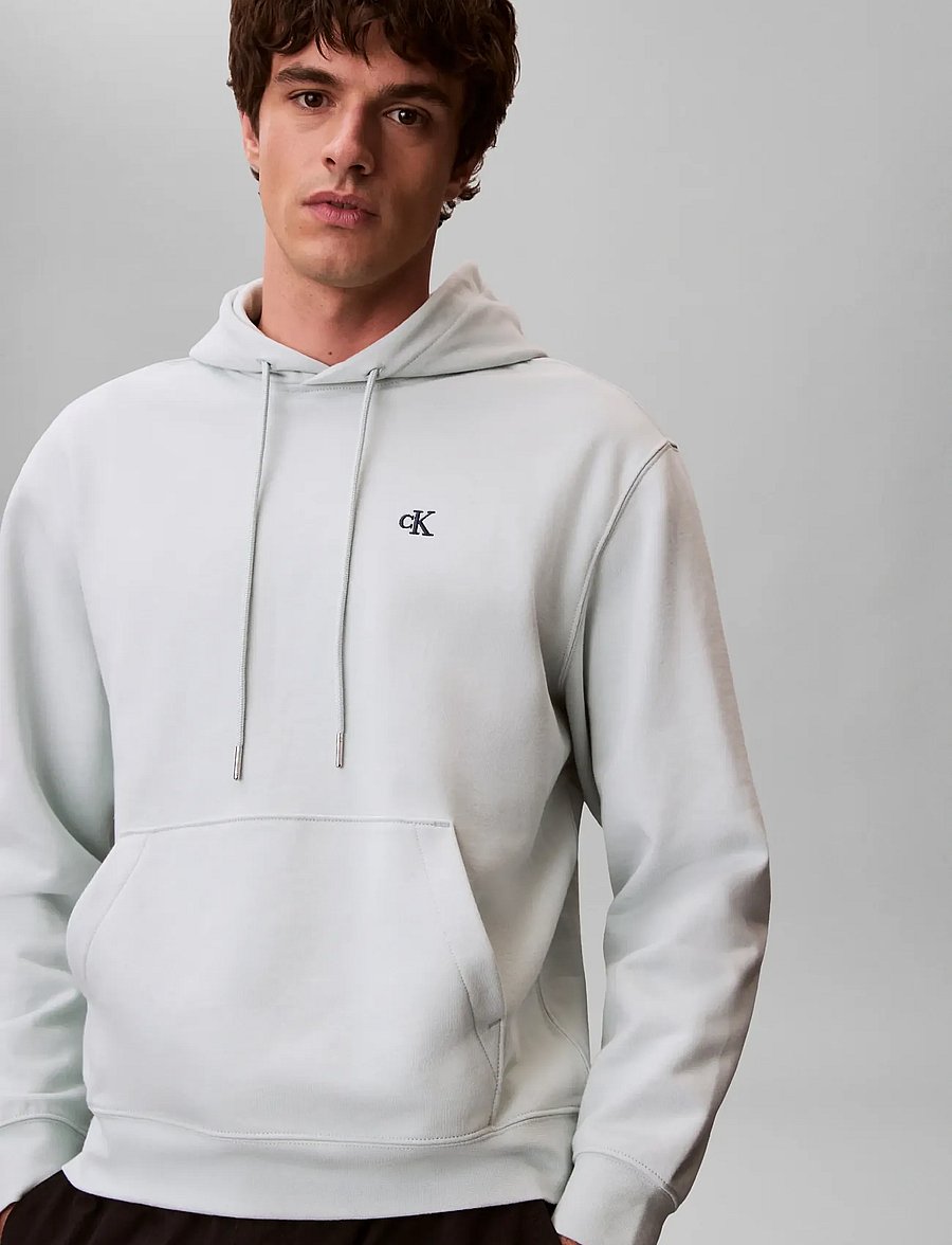 Calvin Klein Jeans - LS EU 350TERRY MONOGRAM HOODIE - kapuzenpullover - pale meadow - 4